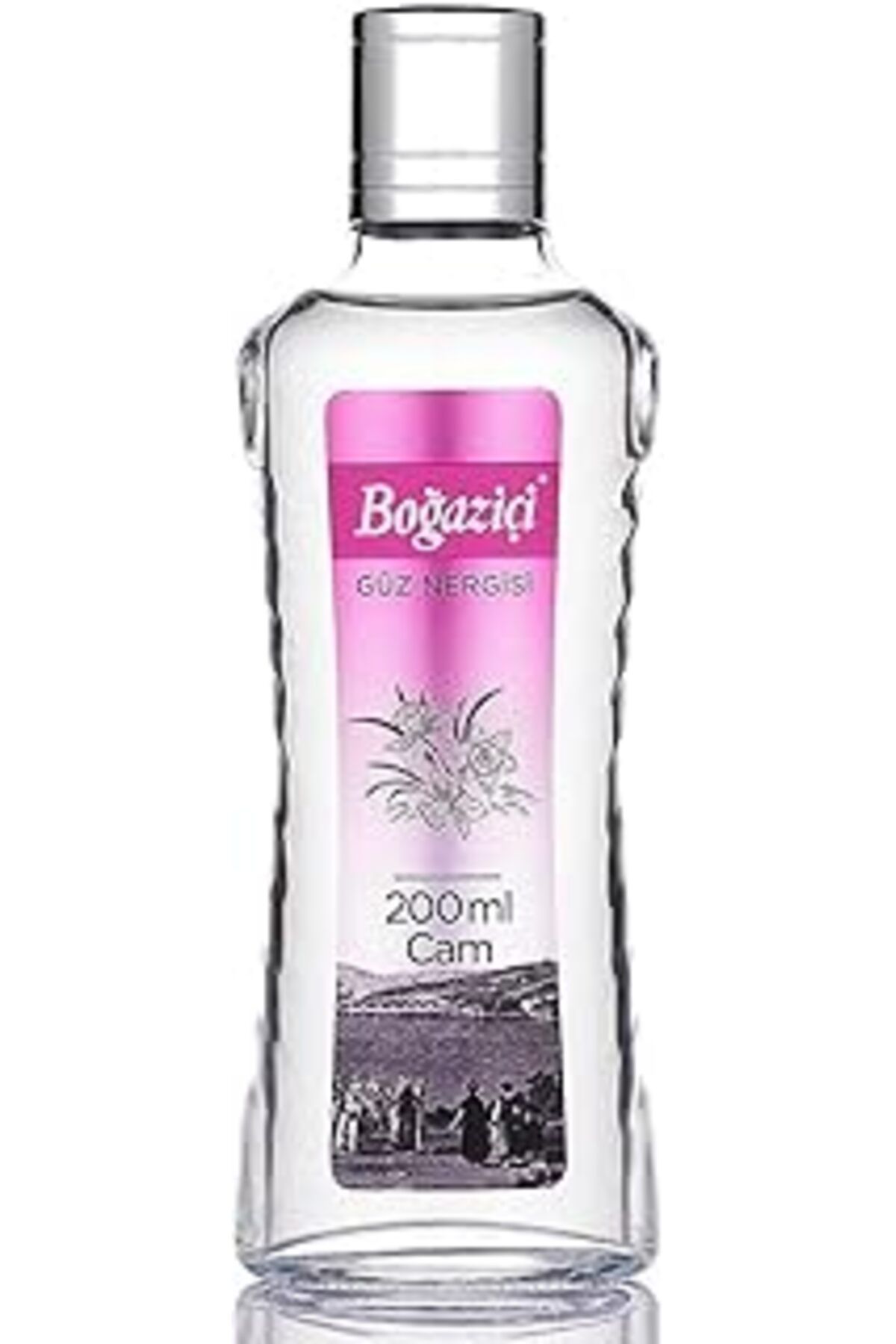 Mu Art Ahşap Boğaziçi Kolonya Güz Nergisi Cam Şişe 200 Ml.