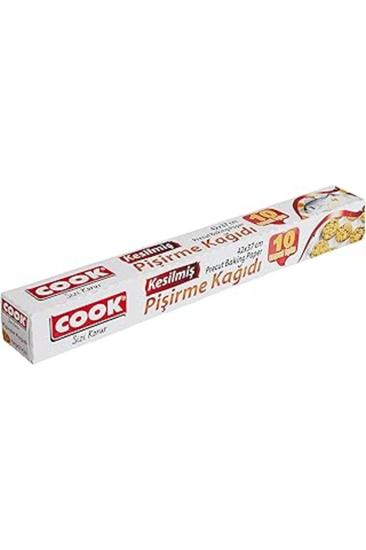 ASİTAN Cook Kesilmiş Pişirme Kağıdı 42 X 37 Cm (10 Yaprak)