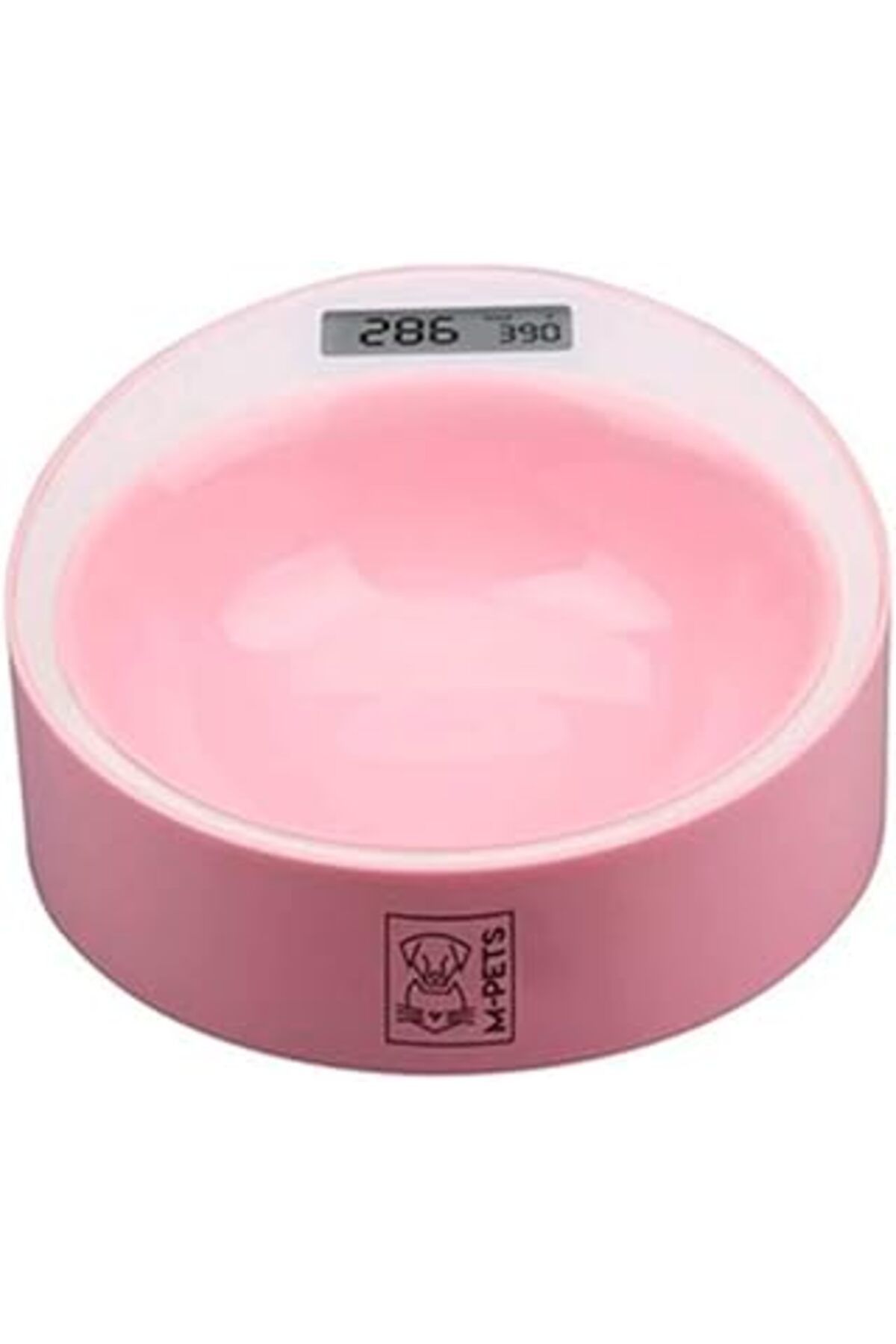 Mu Art Ahşap M-Pets Yumi Smart Dijital Tartılı Kabı Pembe
