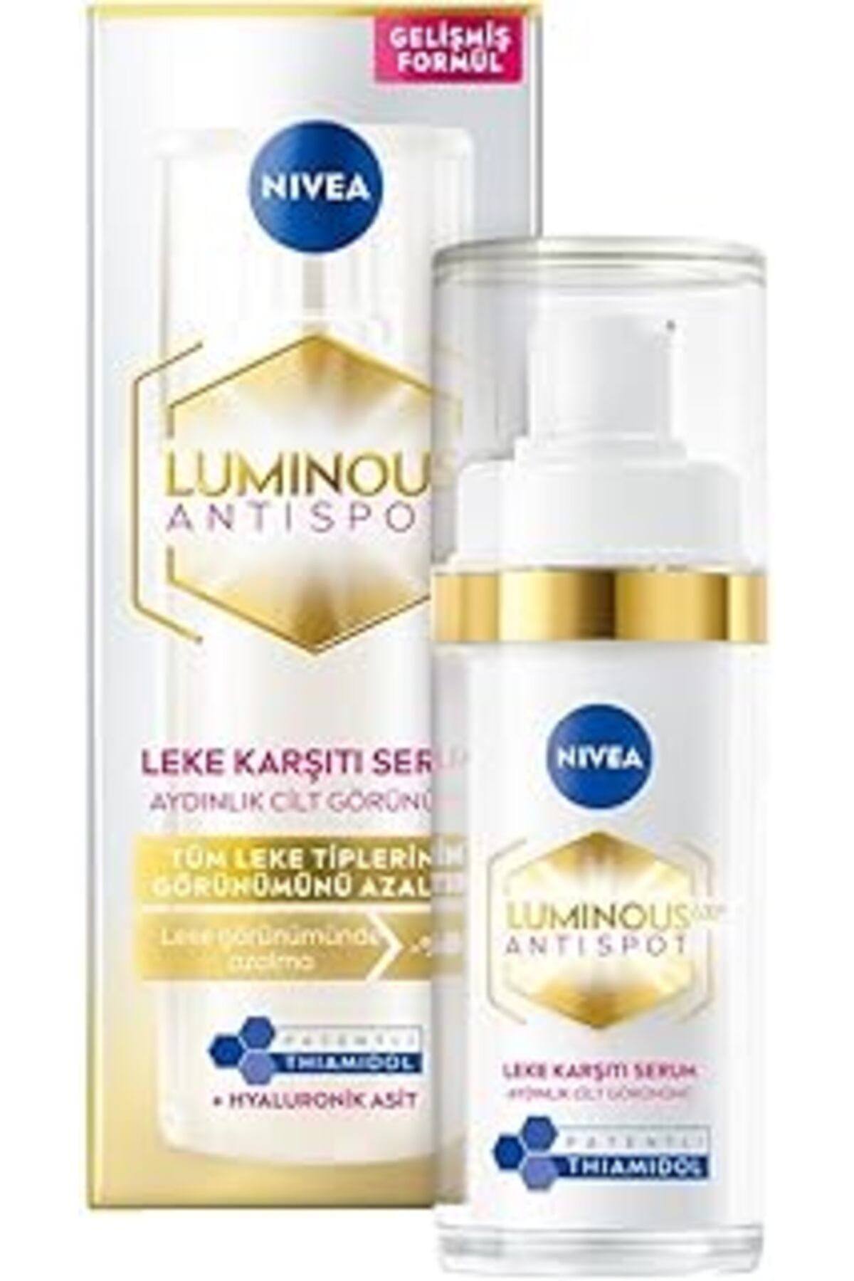 ASİTAN Luminous630 Thiamidol Etkili Karşıtı Cilt Serumu 30Ml, Hyaluronik Asit, Cilt Tonu Eşitleyici, Aydın