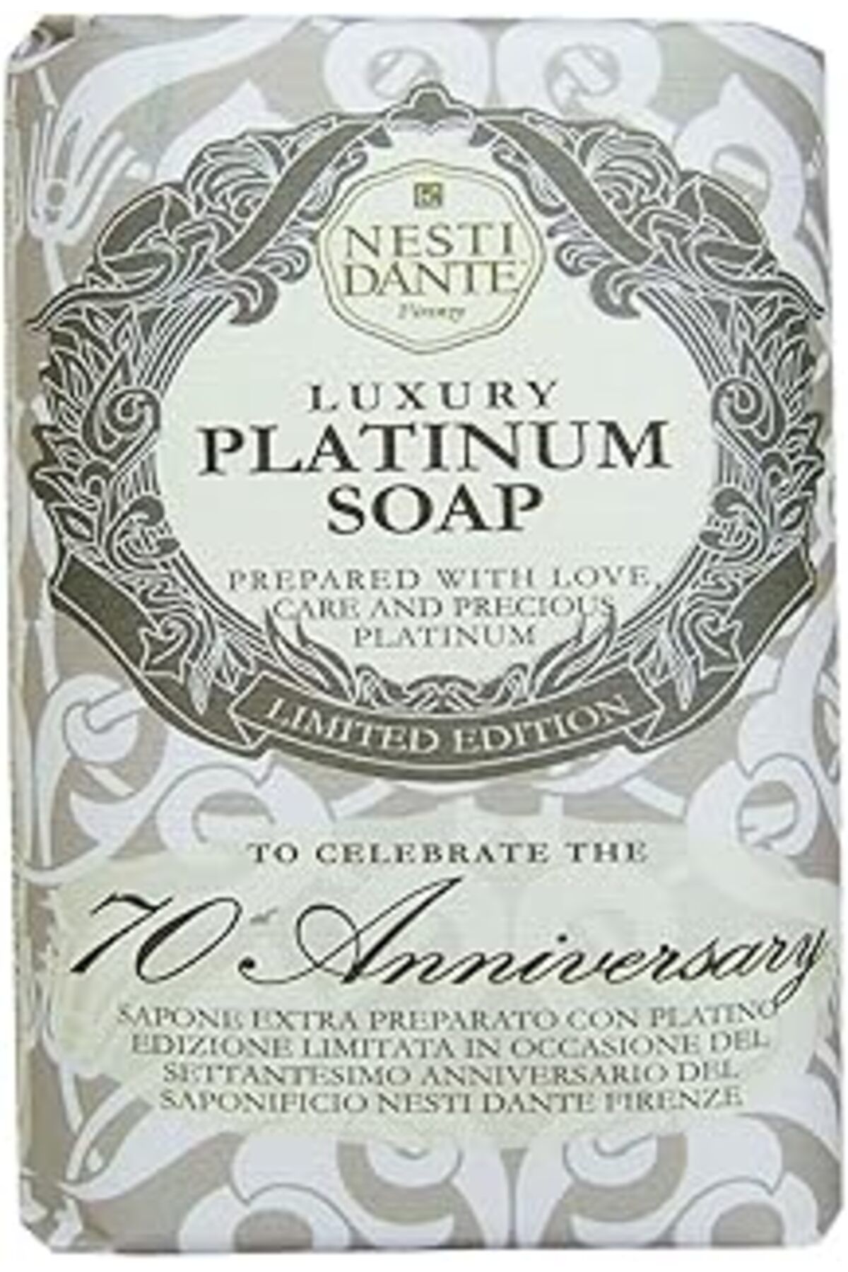 Mu Art Ahşap Nesti Dante Luxury Platinum Soap Lüks Platin Sabun 250 Gr