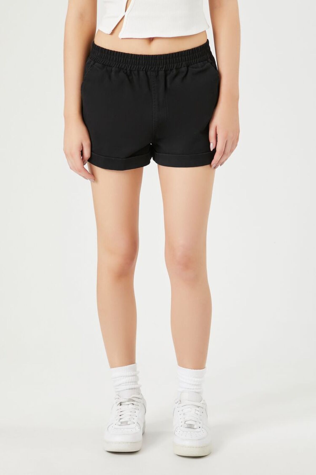 Forever 21 Lastikli Bel Detaylı Şort