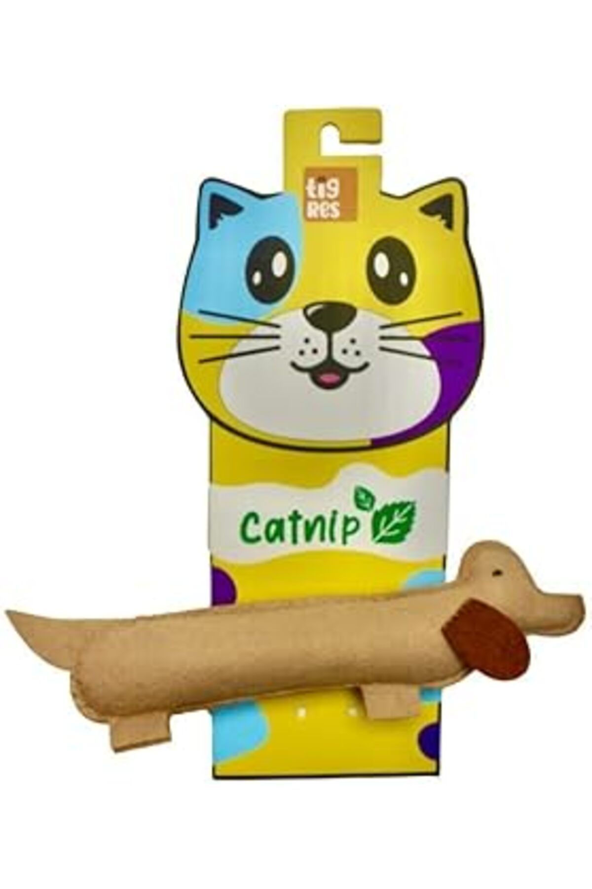 ASİTAN Tigres Venator Catnipli Köpek Şeklinde Oyuncağı