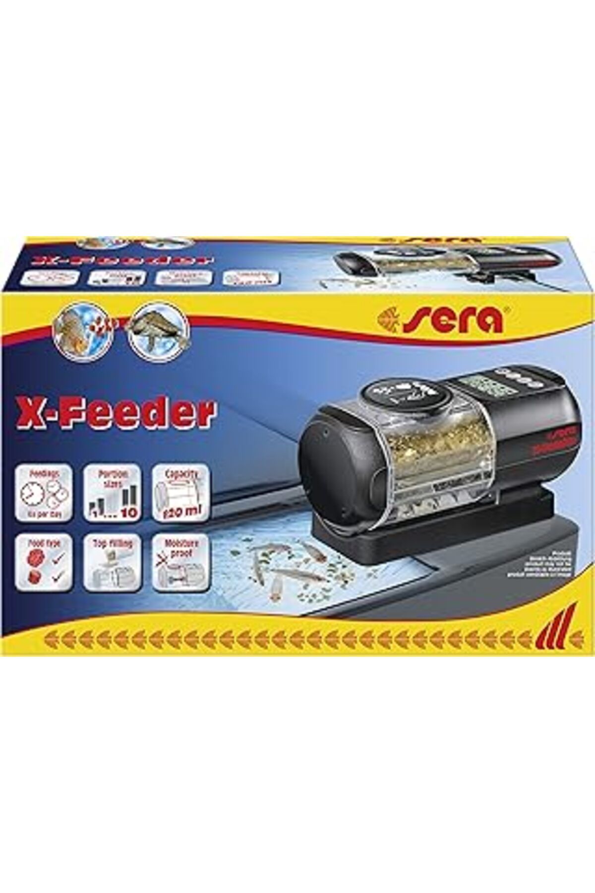 Mu Art Ahşap Sera X-Feeder Otomatik Yemlik