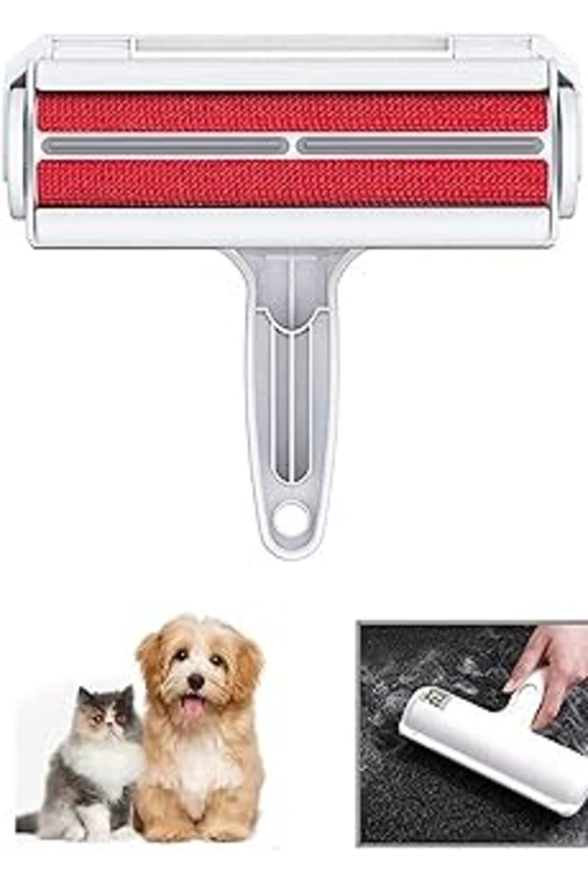 ASİTAN Mobee Yeni Nesil Kedi Köpek Tüy Kıl Toplayıcı Hazneli Toplama Aleti