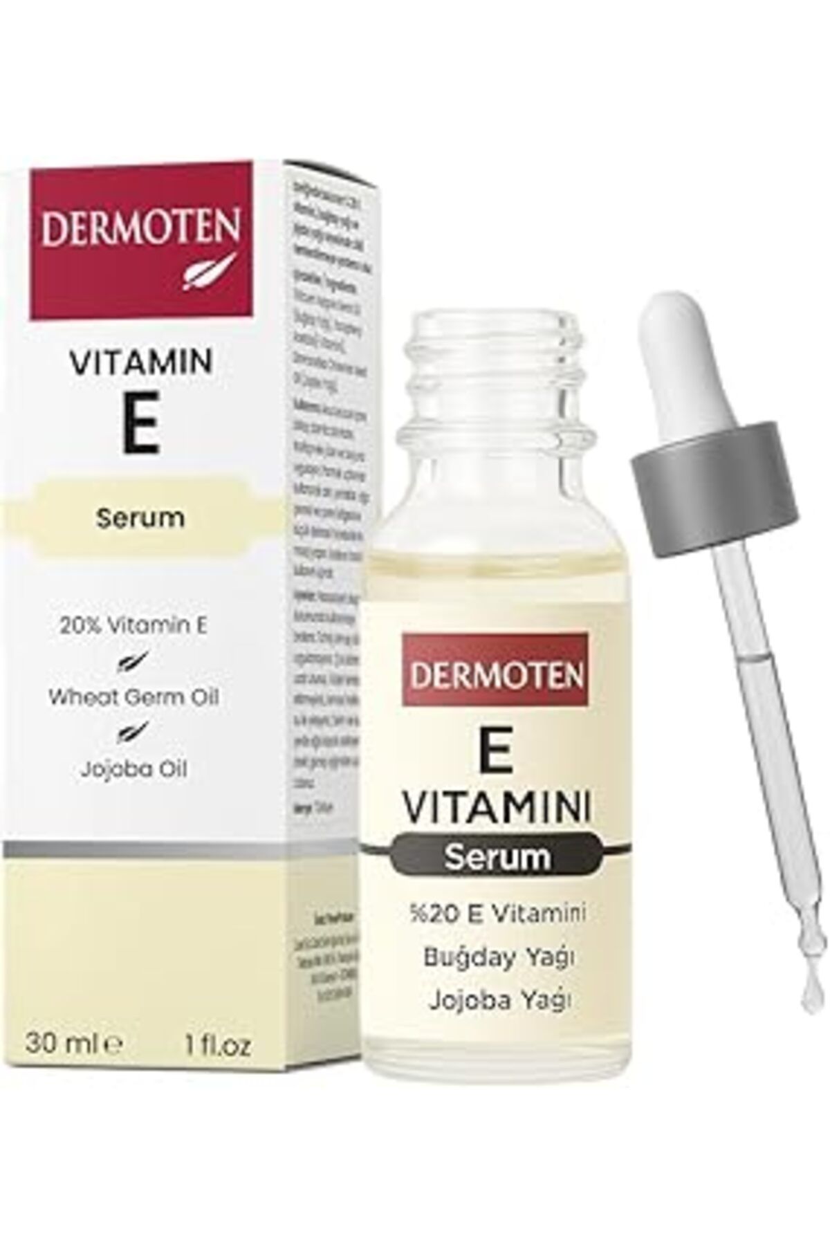 ASİTAN Dermoten E Vitamini Nemlendirici Cilt Bakım Serumu 30 ml