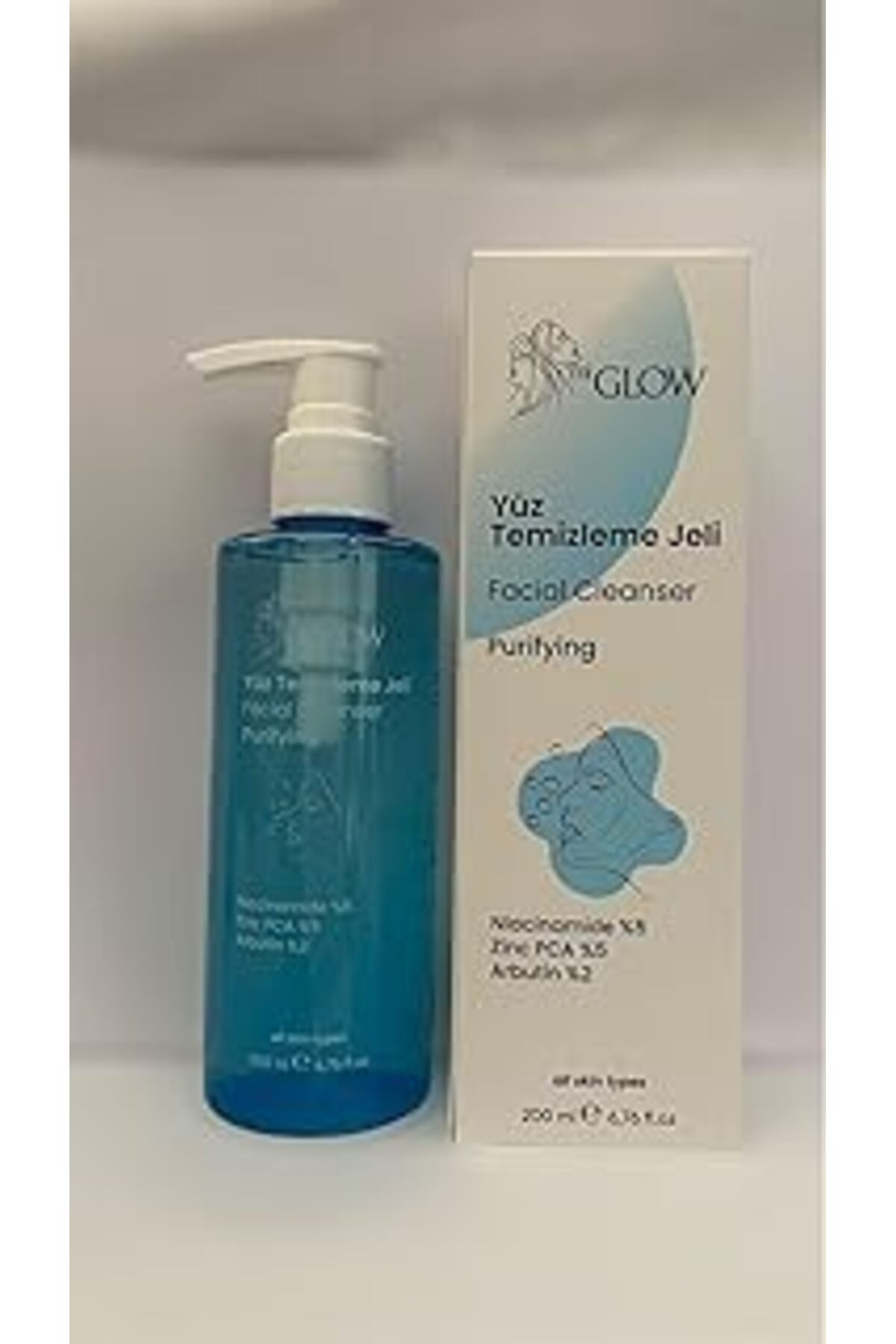 Mu Art Ahşap Miglow Yüz Temizleme Jeli, Arındırıcı, Niacinamide%5, Zinc Pca%5, Arbutin%2, 200Ml
