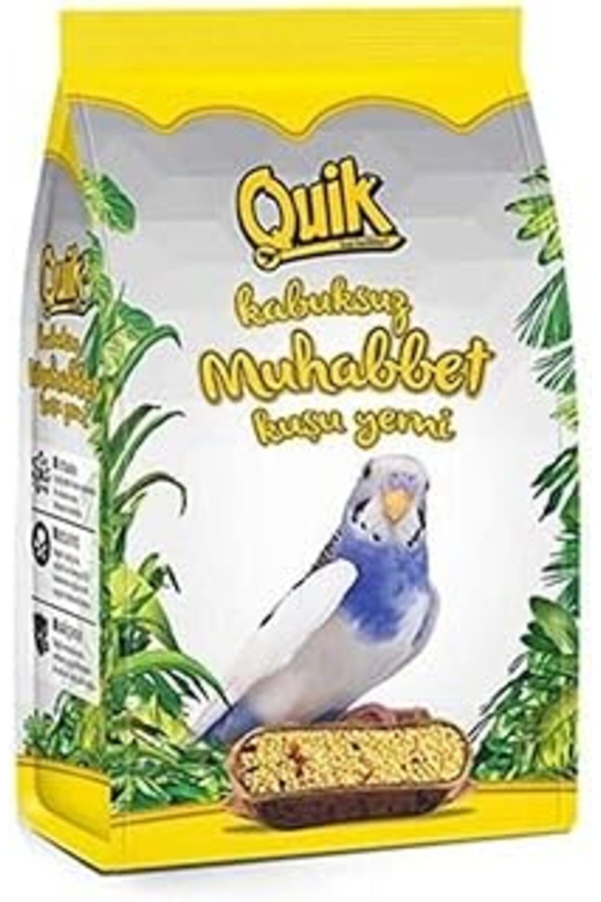 Mu Art Ahşap Quik Special Kabuksuz Muhabbet Kuş Yemi 400G