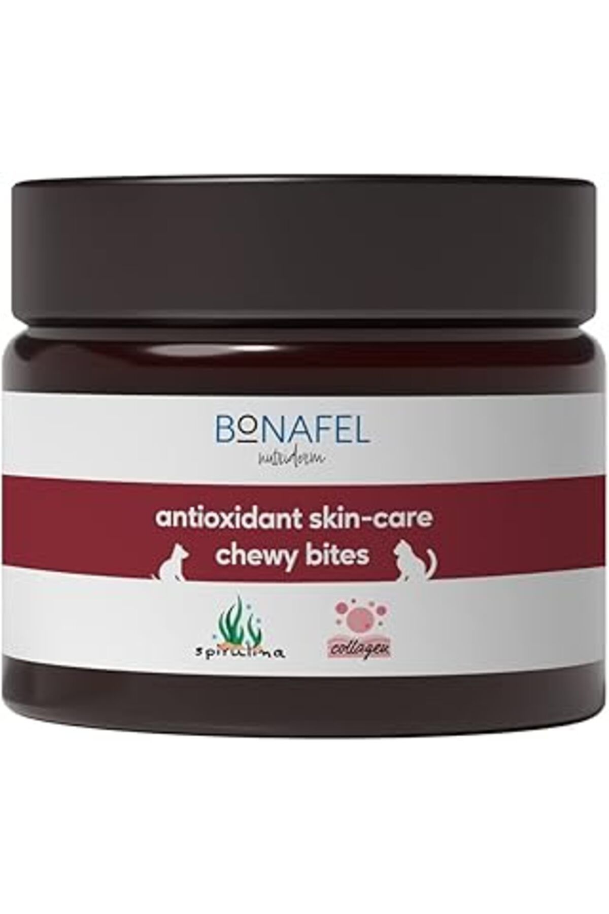 Mu Art Ahşap Nutriderm Ve Köpekler İçin Deri Ve Tüy Sağlığı Yumuşak Çiğneme Tableti