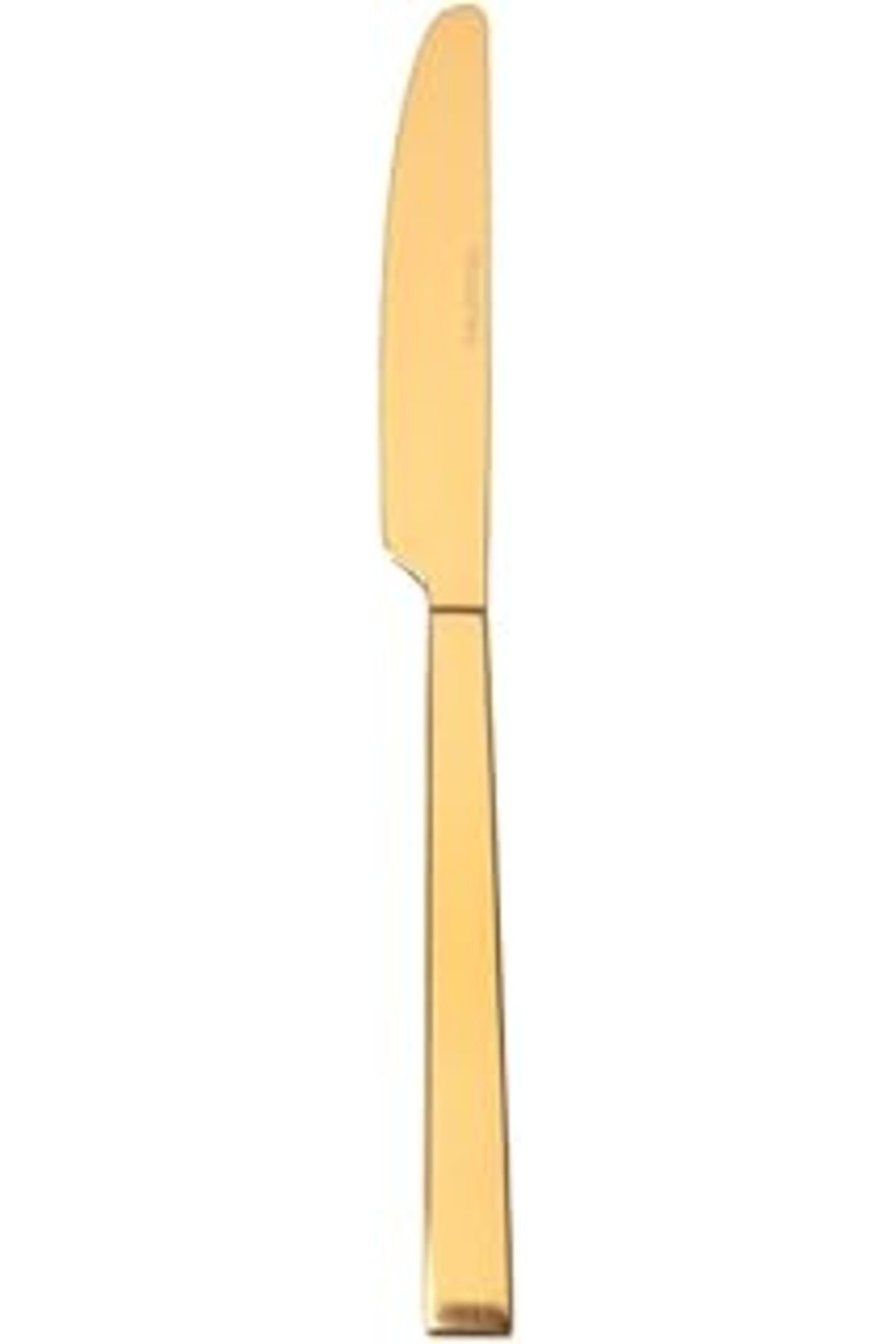 ASİTAN Porland Quantum Mat Altın Yemek Bıçağı 24 Cm 6 Adet