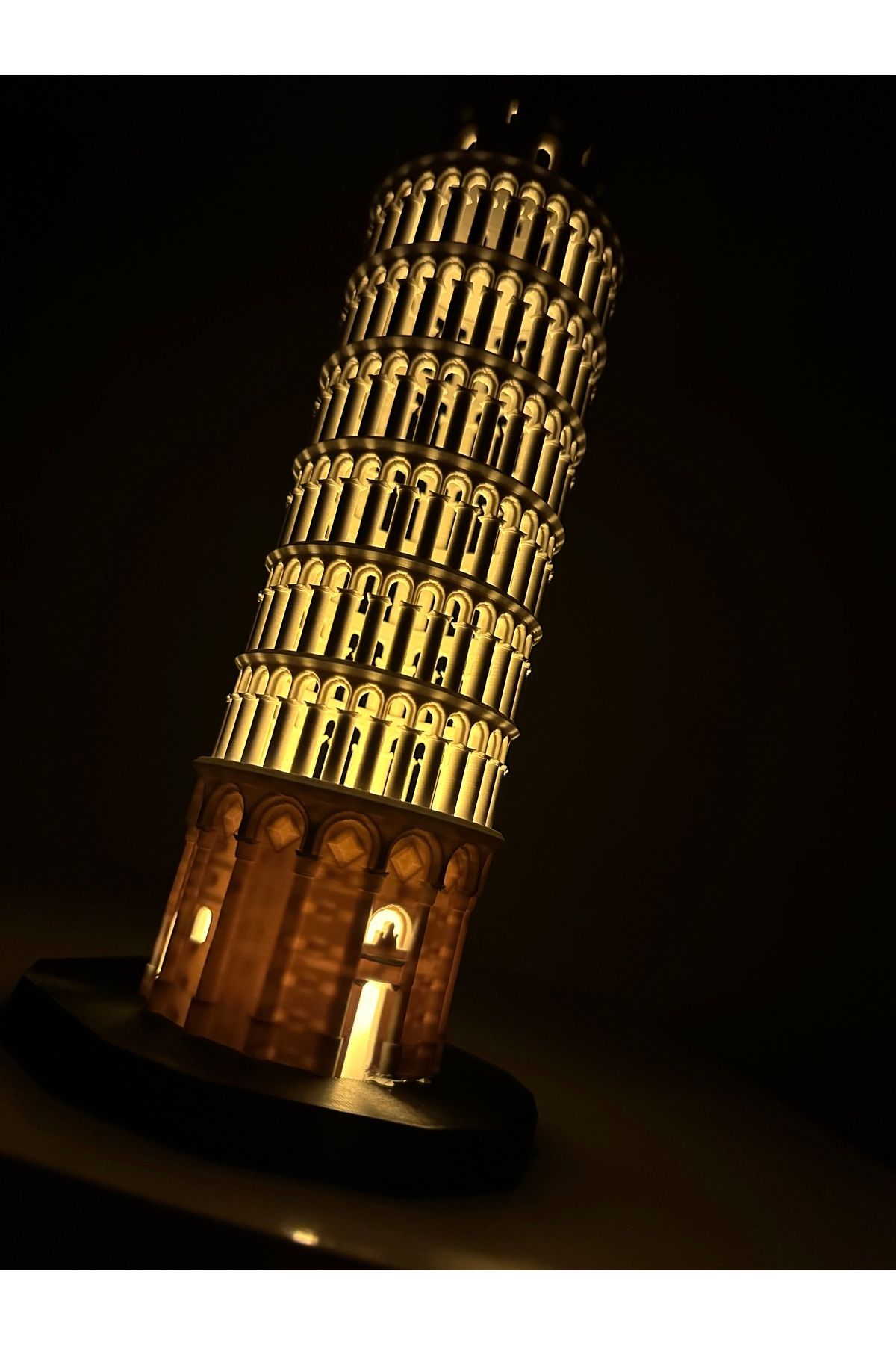 Sizseyy Pisa Kulesi Gece Lambası