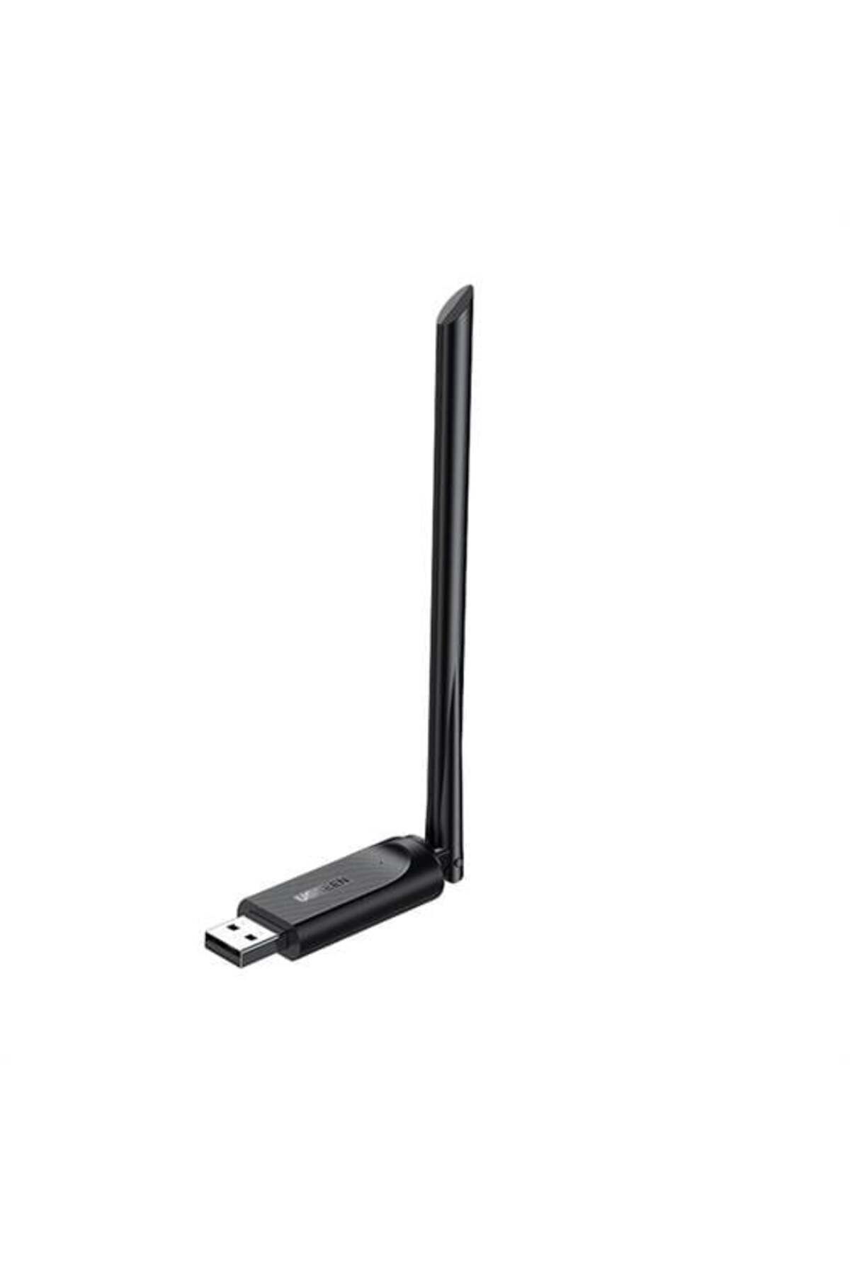 Ugreen 90339 CM496 AC650 5GHz 433Mbps / 2.4GHz 200Mbps Dual Band USB 2.0 Wi-Fi Adaptör