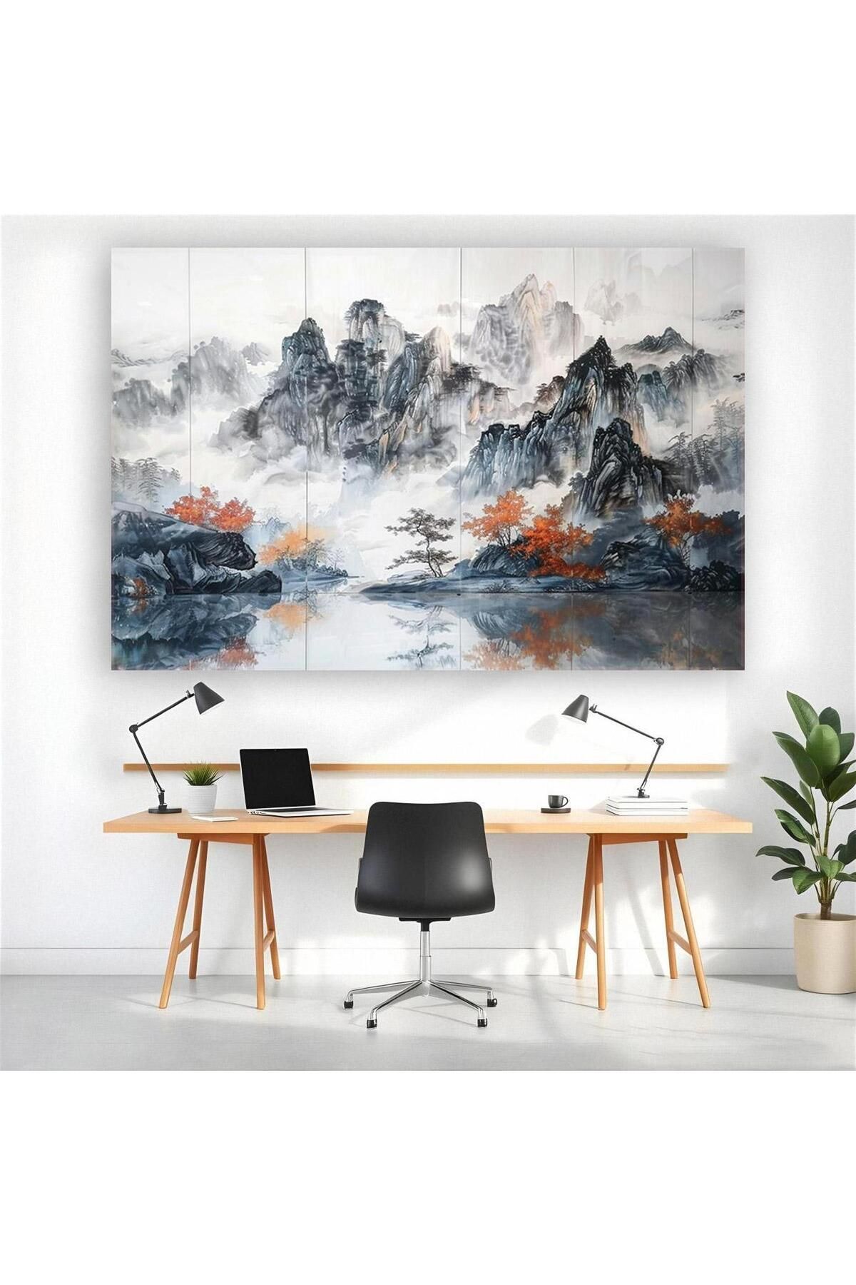 Ritmo Canvas Uzak Asya Dağları Kanvas Tablo