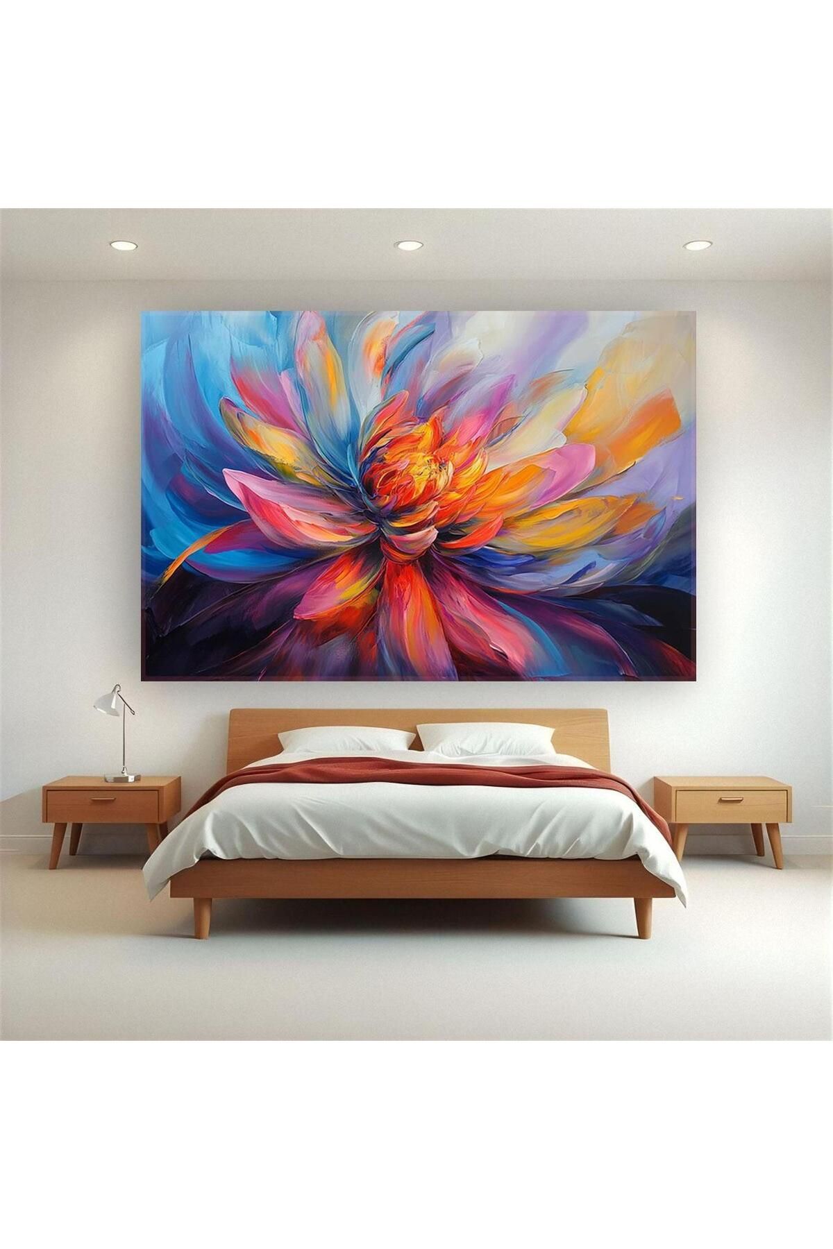 Ritmo Canvas Lotus Çiçeği Kanvas Tablo