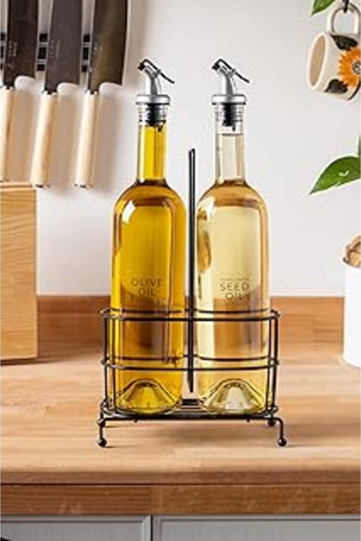 ASİTAN Cremma 2 Li Standlı Yağlık 750Ml Siyah
