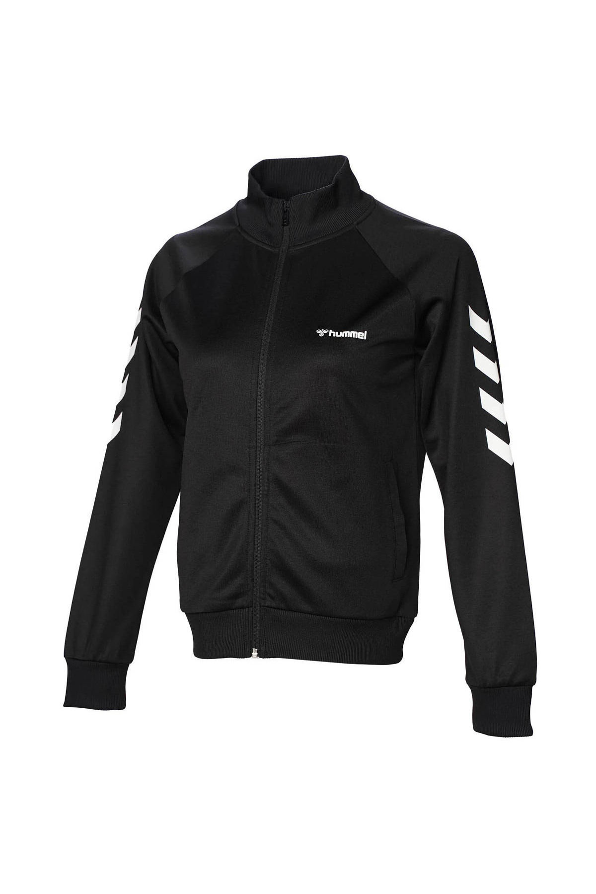 hummel Genesa Zip Jacket Siyah Kadın Sweatshirt 921773-2001 görsel 4