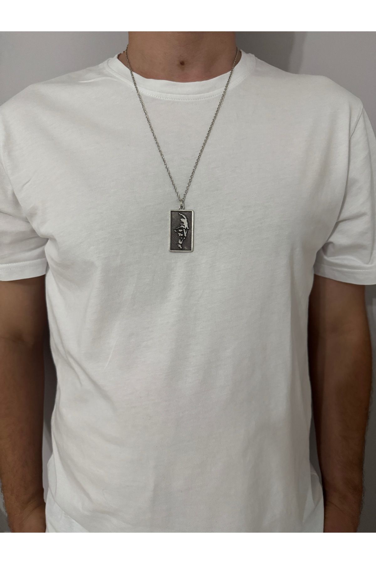 sielta Mustafa Kemal Atatürk Unisex Zincirli Kolye