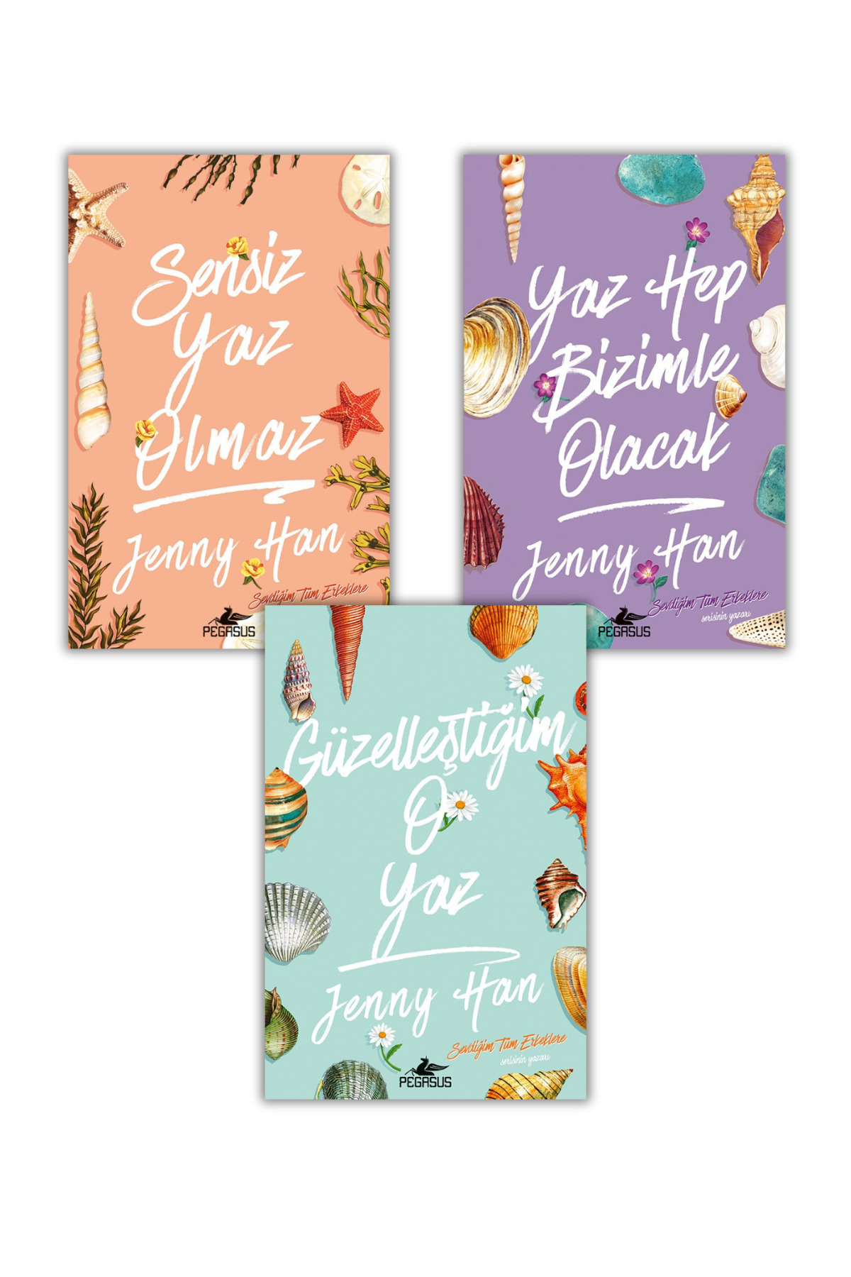 Pegasus Yayınları Güzelleştiğim O Yaz Üçlemesi Kutulu Özel Set (3
