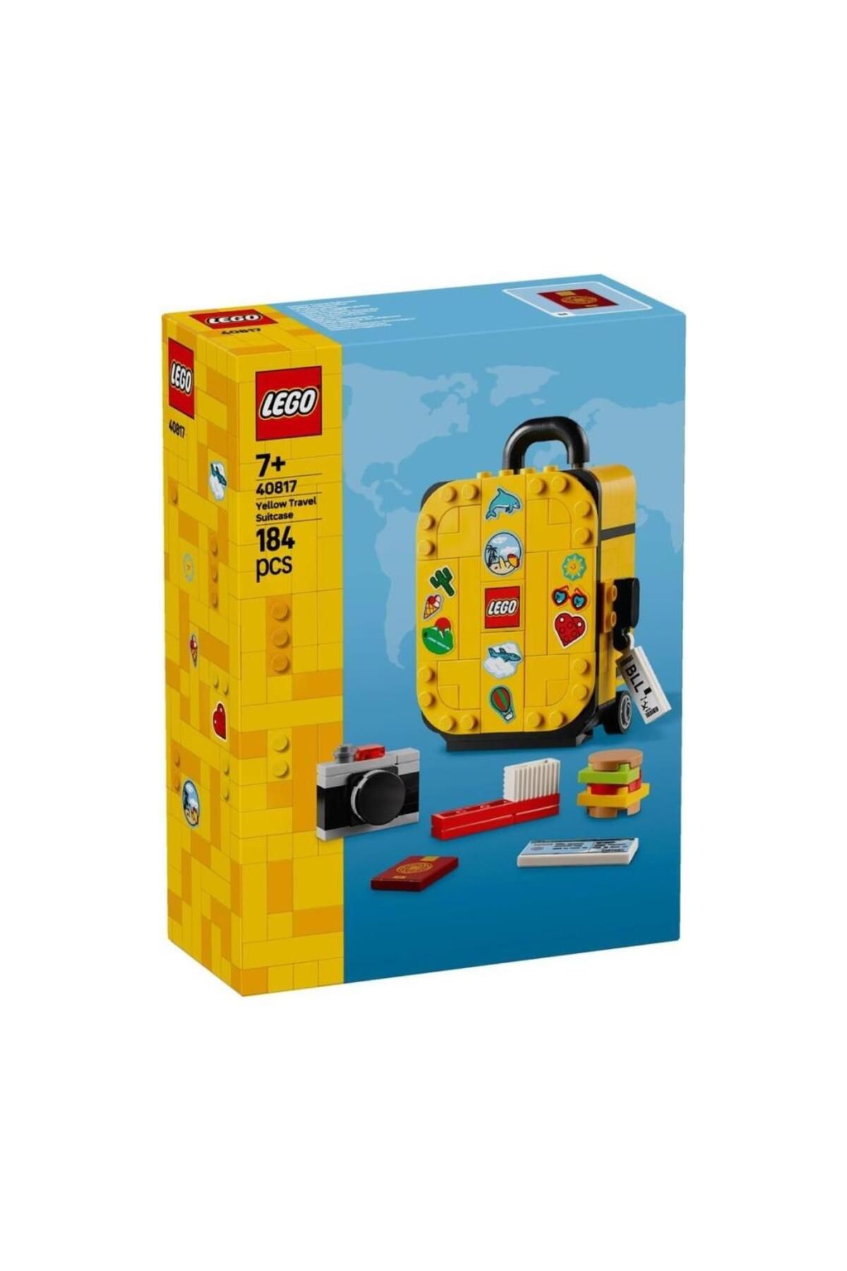 LEGO 40817 Yellow Travel Suitcase
