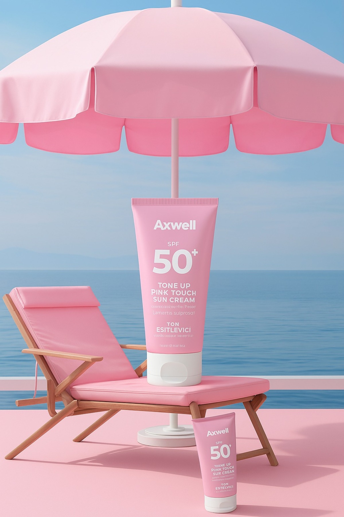 Pink Touch Anında Ton Eşitleyici Onarıcı Nemlendirici Pembe Yüz Güneş Kremi Spf50 50 Ml — PGK22 — تصویر 3 از 10