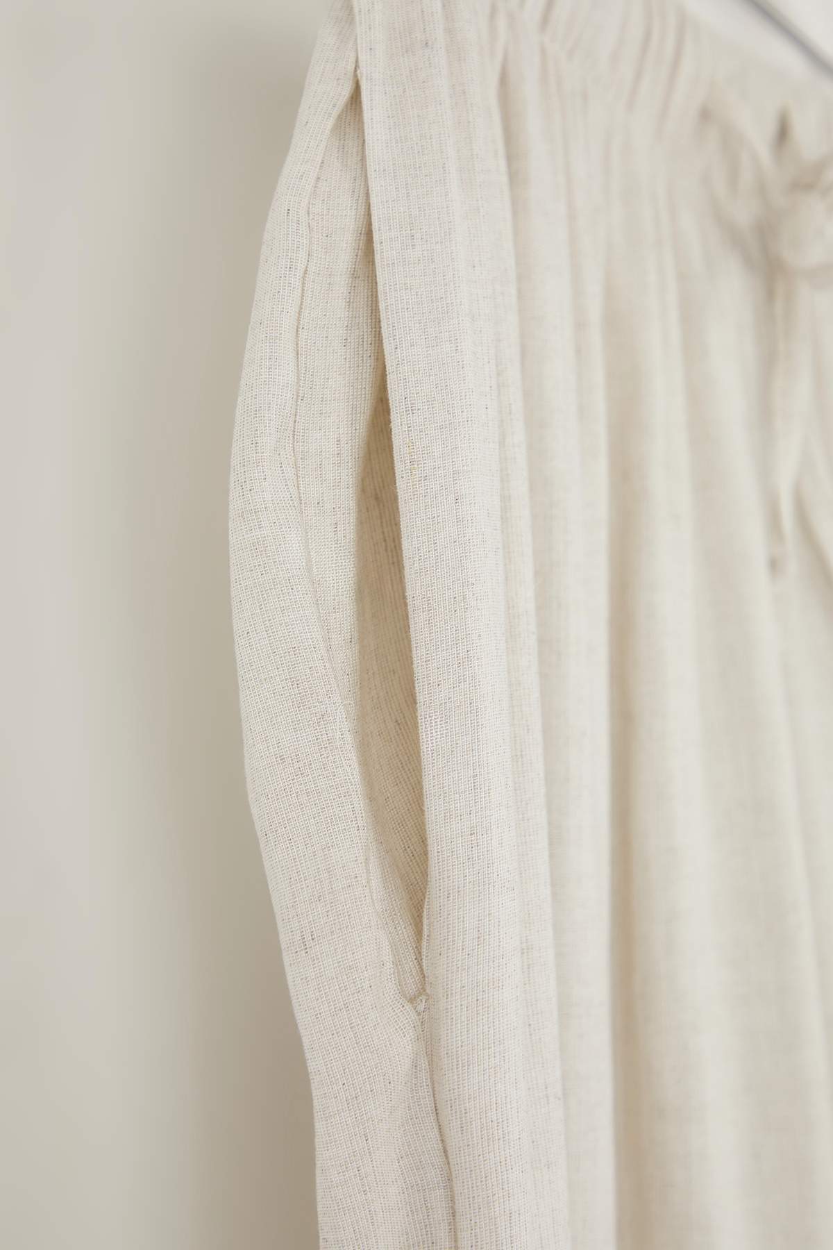 Trendyolmilla  Taş Keten İçerikli Wide Leg/Geniş Paça Beli Lastikli Pantolon TWOSS25PL00124 - Görsel 7