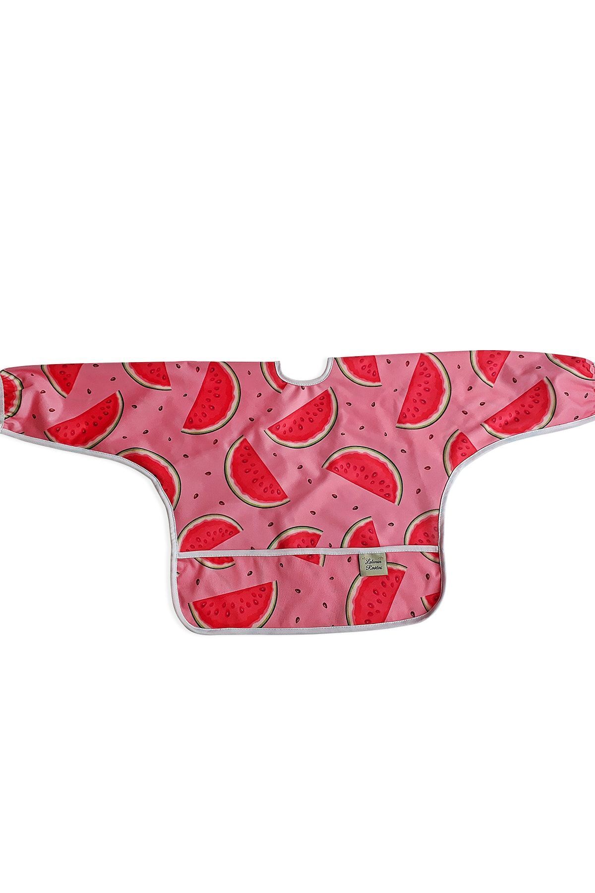 Lulunun Renkleri Su Geçirmez Kolay Temizlenebilir Uzun Kollu Aktivite Ve Mama Önlüğü / Bebek Beslenme Önlüğü 6-24 Ay fotoğrafı 4 (önizleme)