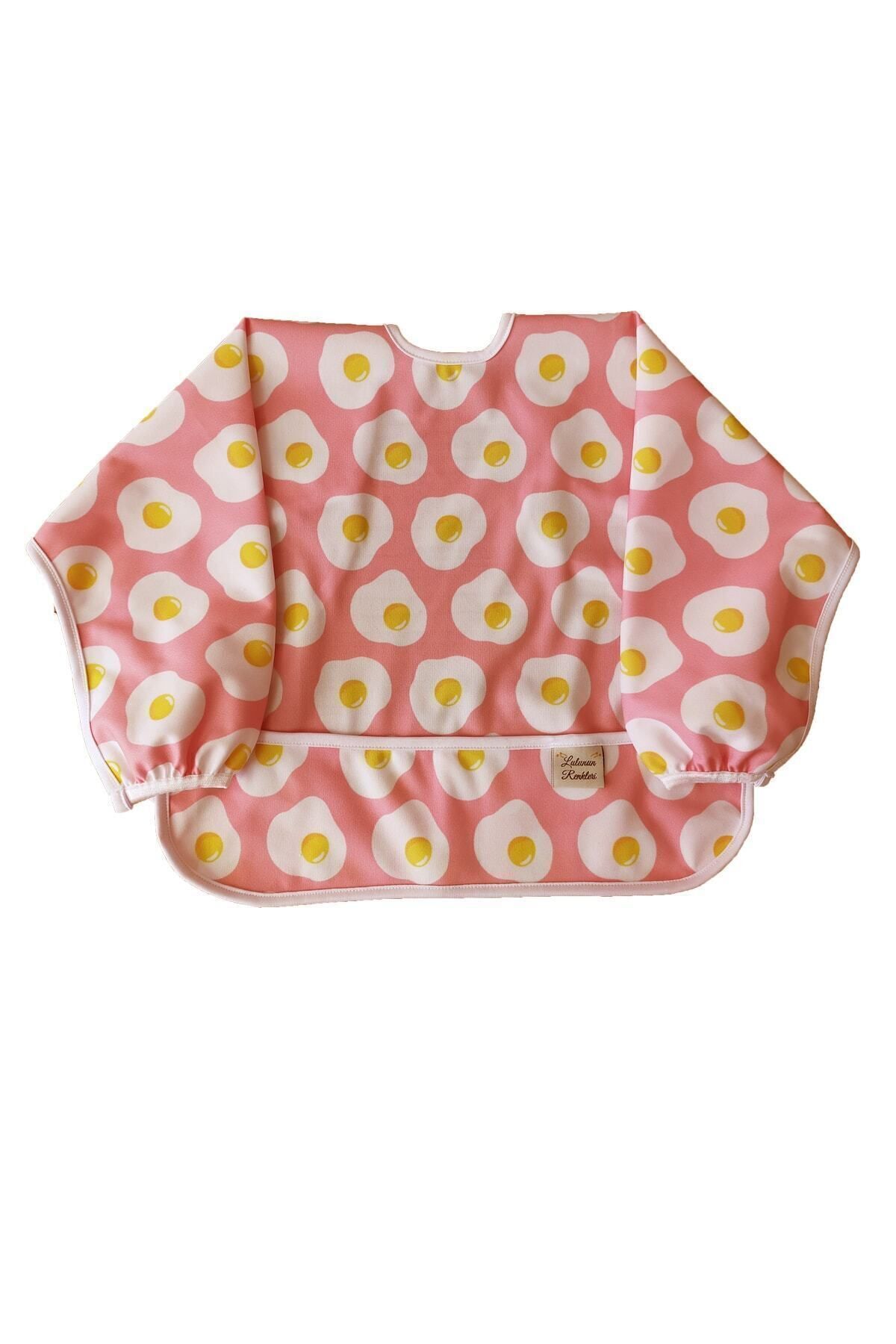 Lulunun Renkleri Su Geçirmez Uzun Kollu Bebek Mama Önlüğü – Kolay Temizlenebilir, Leke Tutmaz, 6-24 Ay fotoğrafı 3 (önizleme)