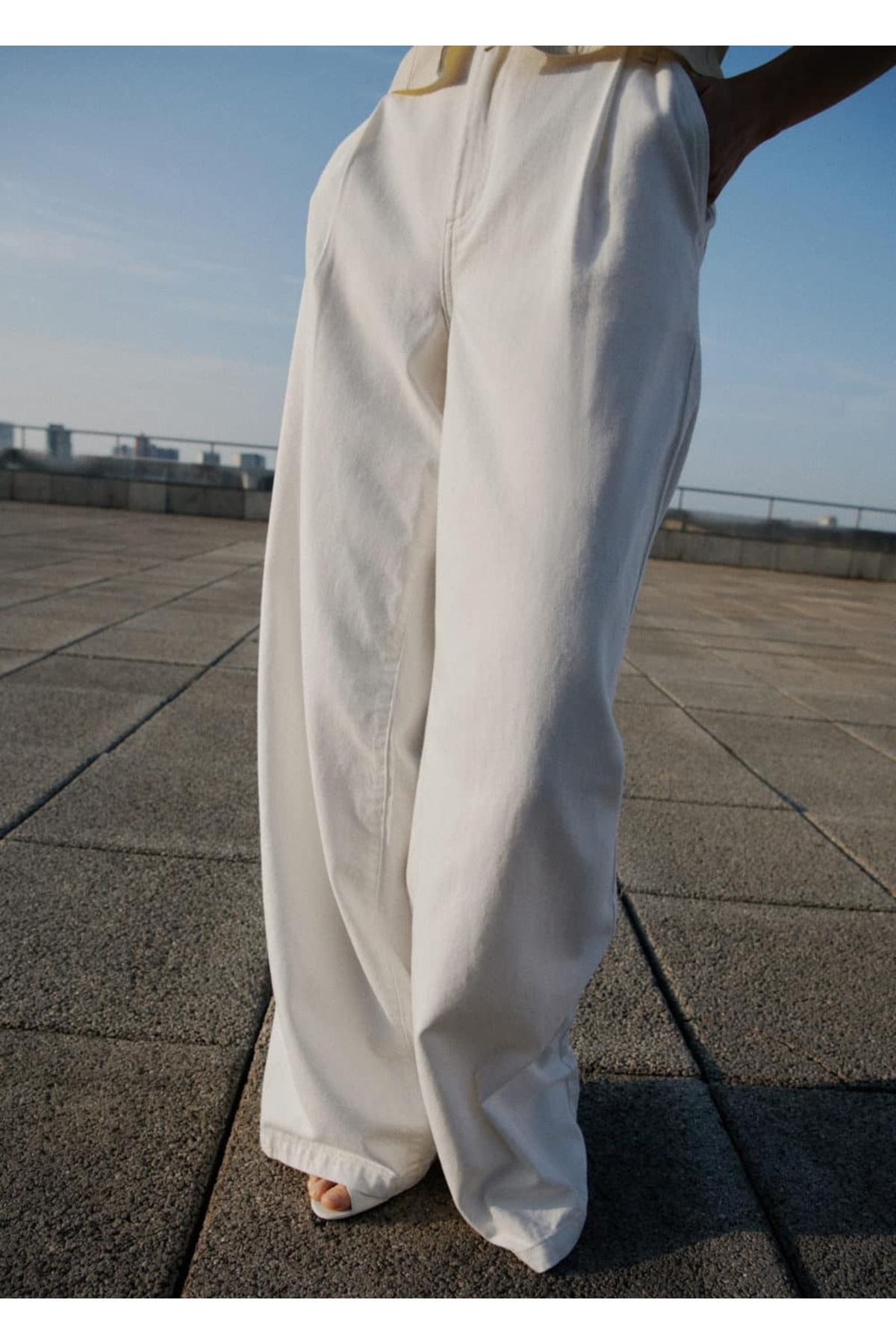 Wideleg Pensli Jean Pantolon