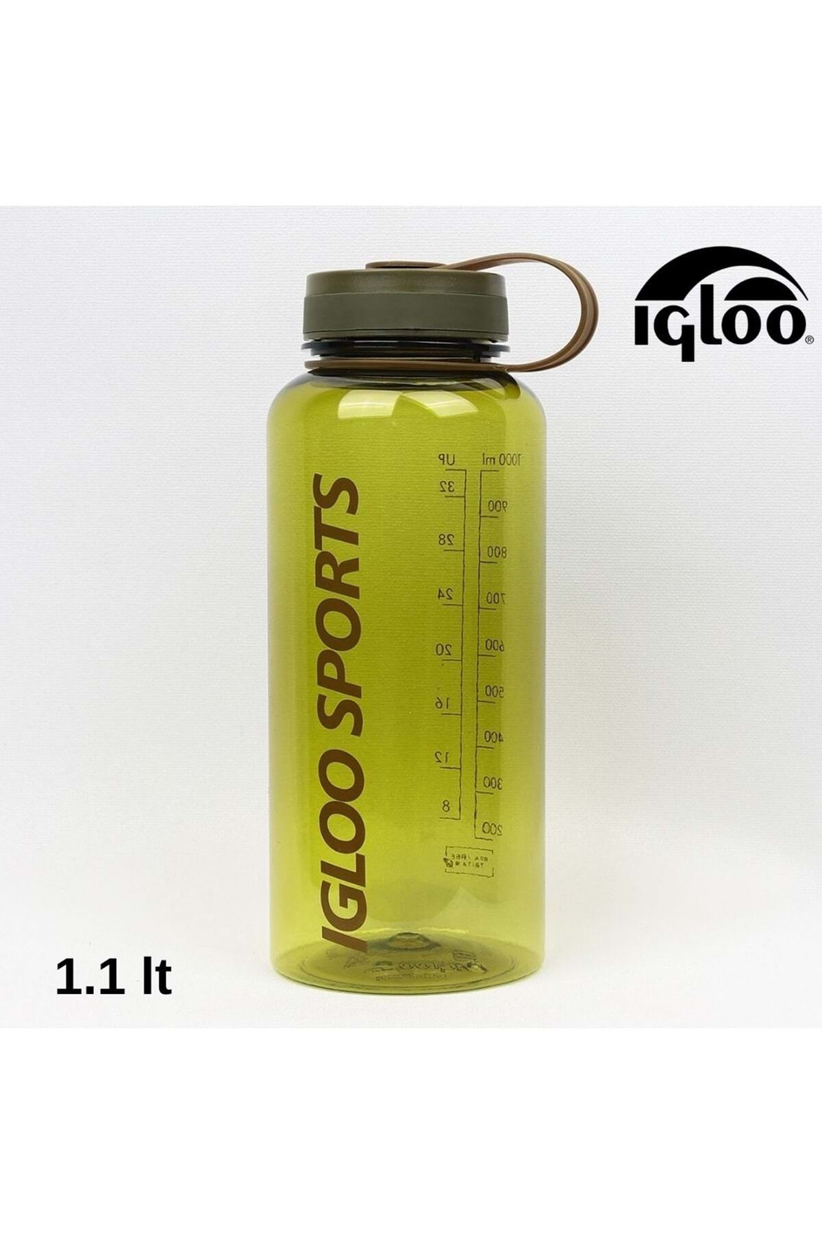 IGLOO Bpa-free Sports Tritan 1.1 Litre Suluk Matara Sarı