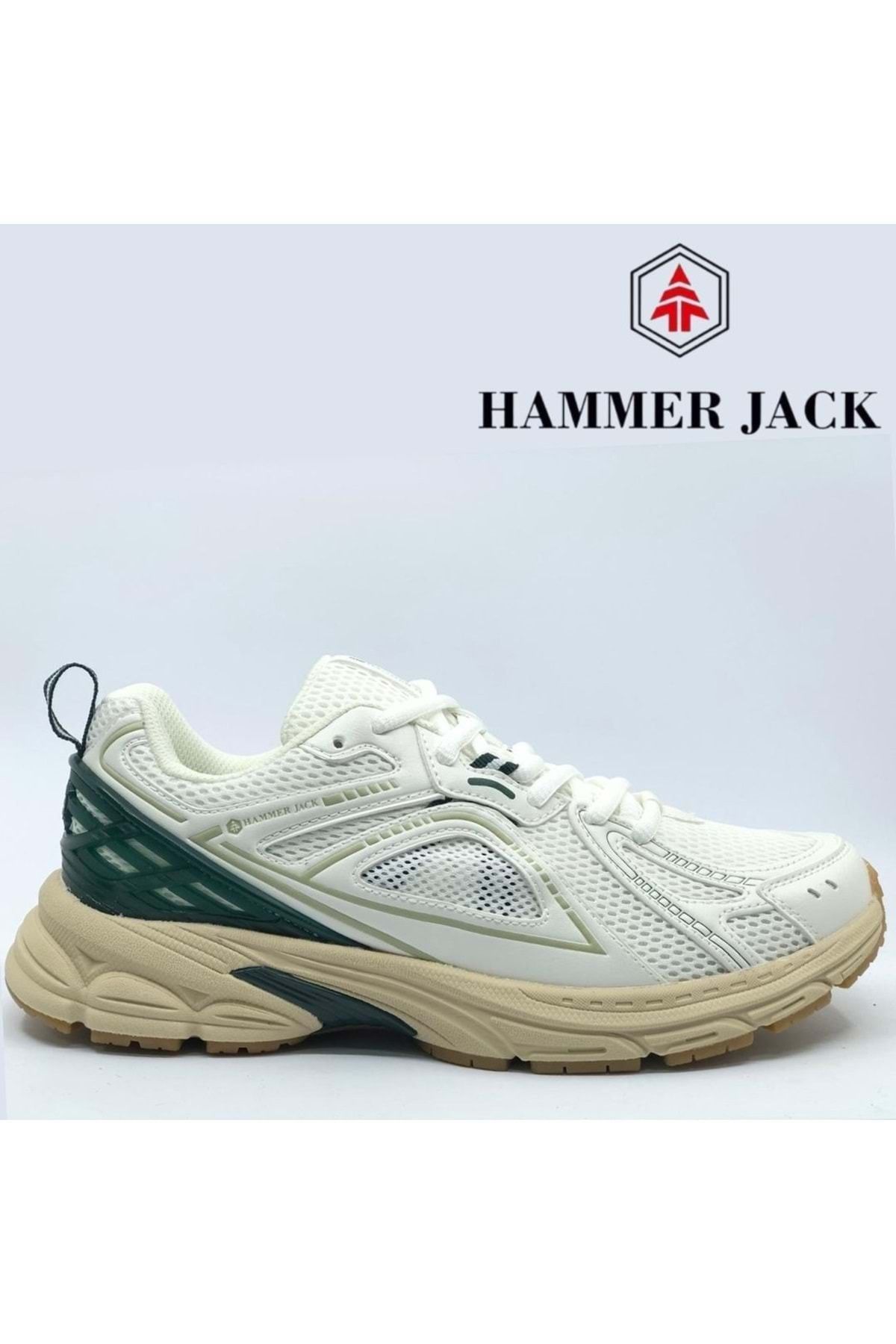 Hammer Jack 101-25028 Hamlet Koşu Ayakkabısı Unisex Spor Ayakkabı Yeşil