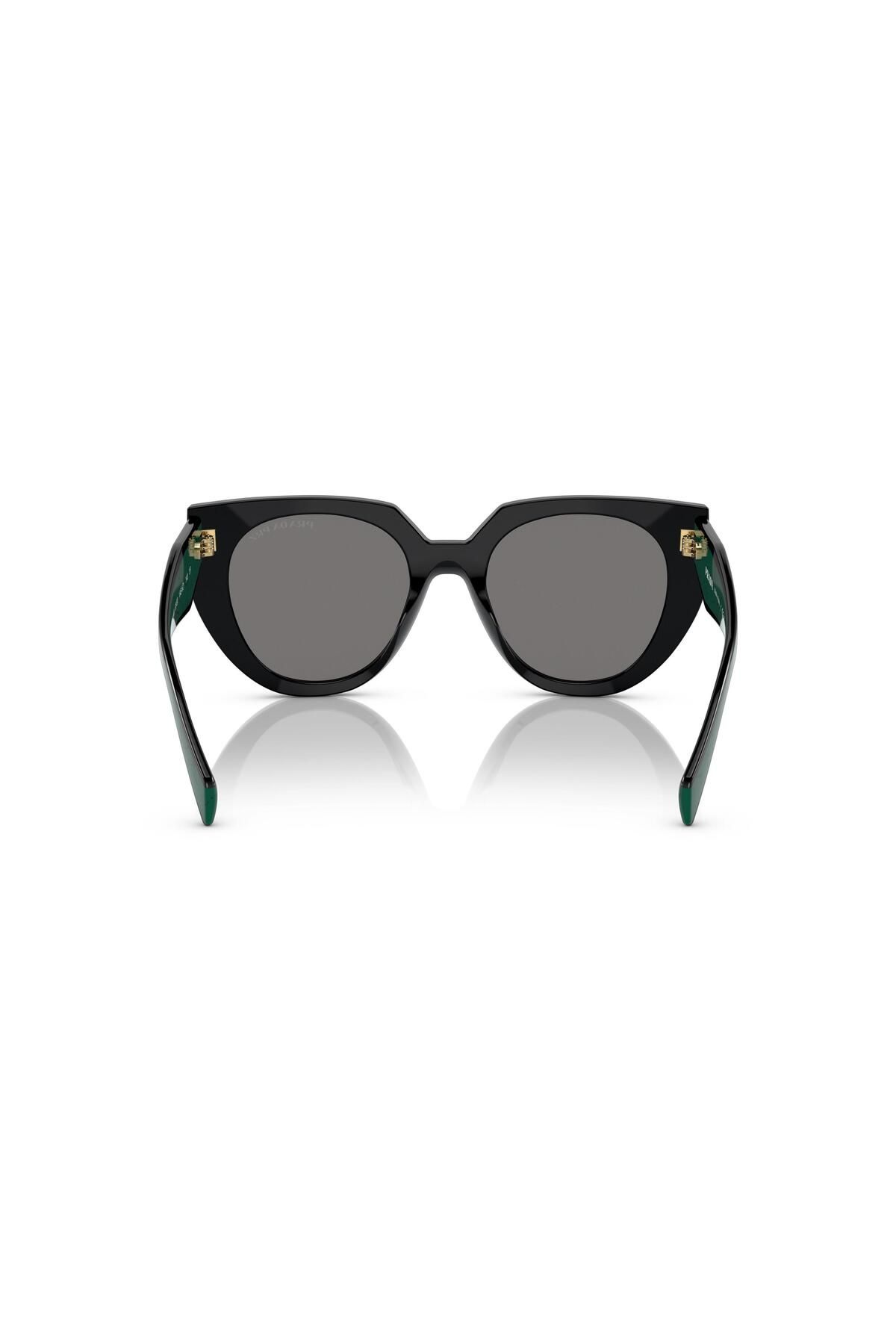 عینک آفتابی مشکی زنانه پلاریزه 14ws Col 1ab 5z1 52 20 140 Prada