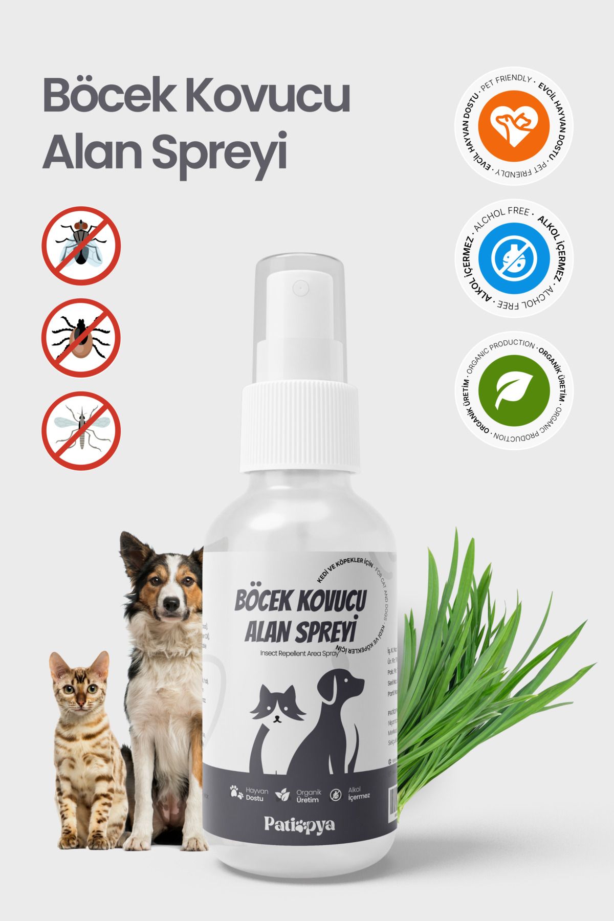 patiopya Böcek Kovucu Alan Spreyi -120ml