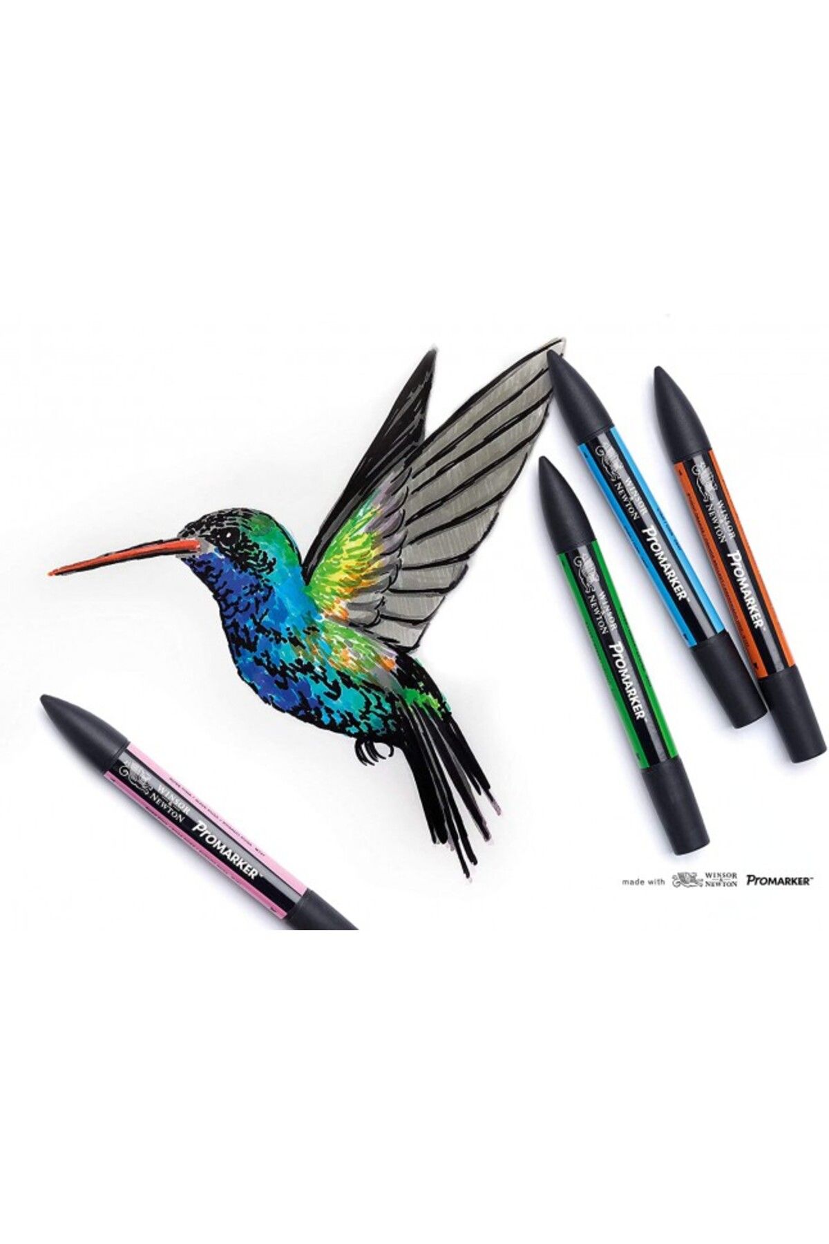 Winsor Newton-Winsor & Newton Promarker Set - 48 Colors 4