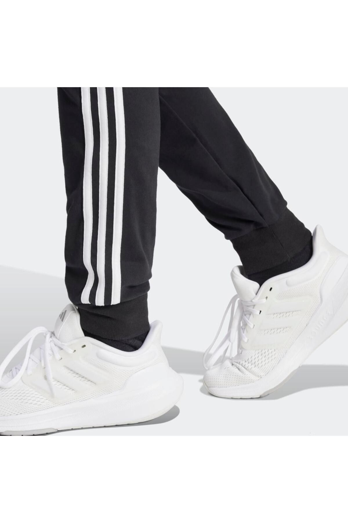 adidas-Essentials Single Jersey 3-stripes Eşofman Altı 7