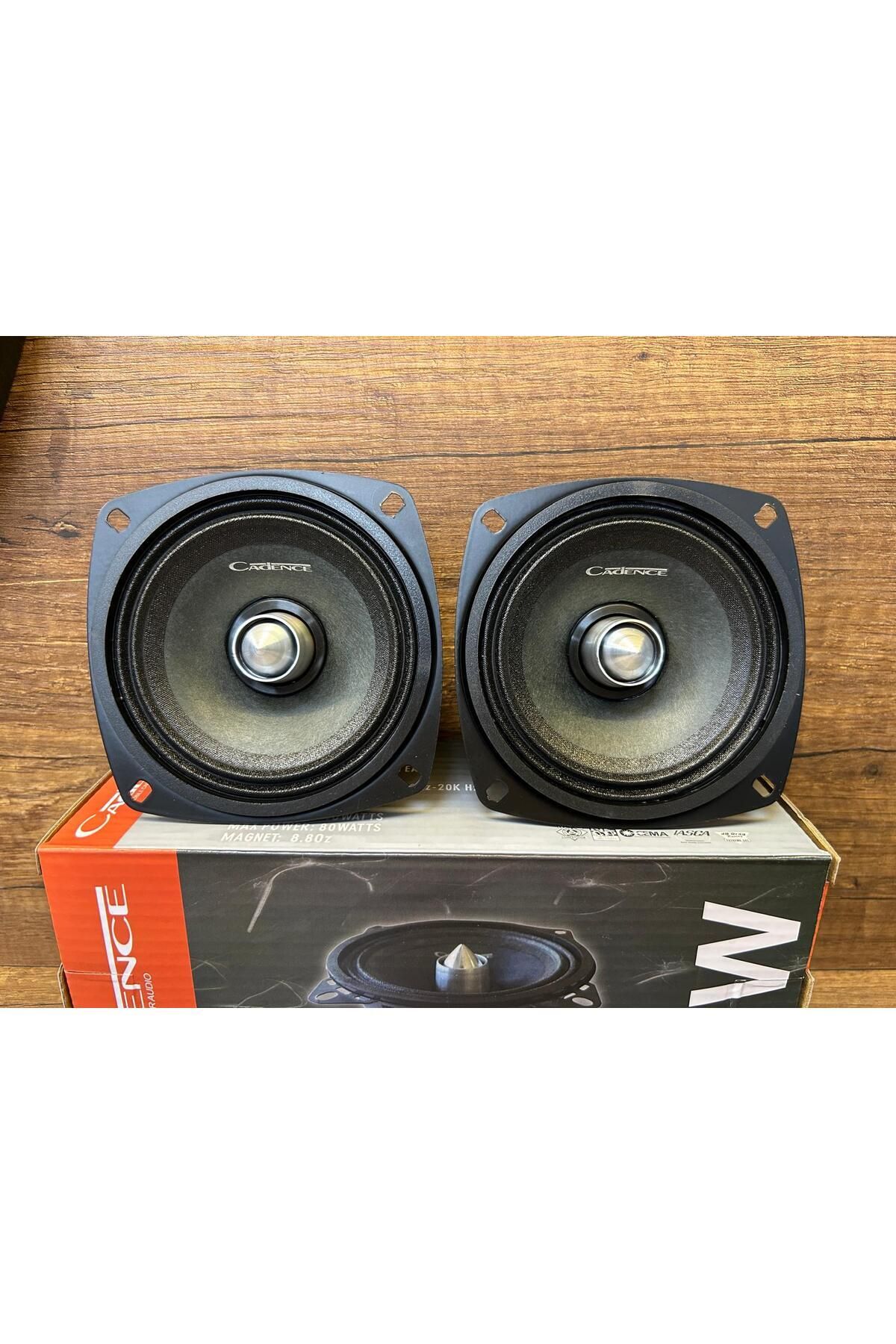 Cadence QR-44 10Cm Profesyonel Midrange 2 Adet 1 Takım