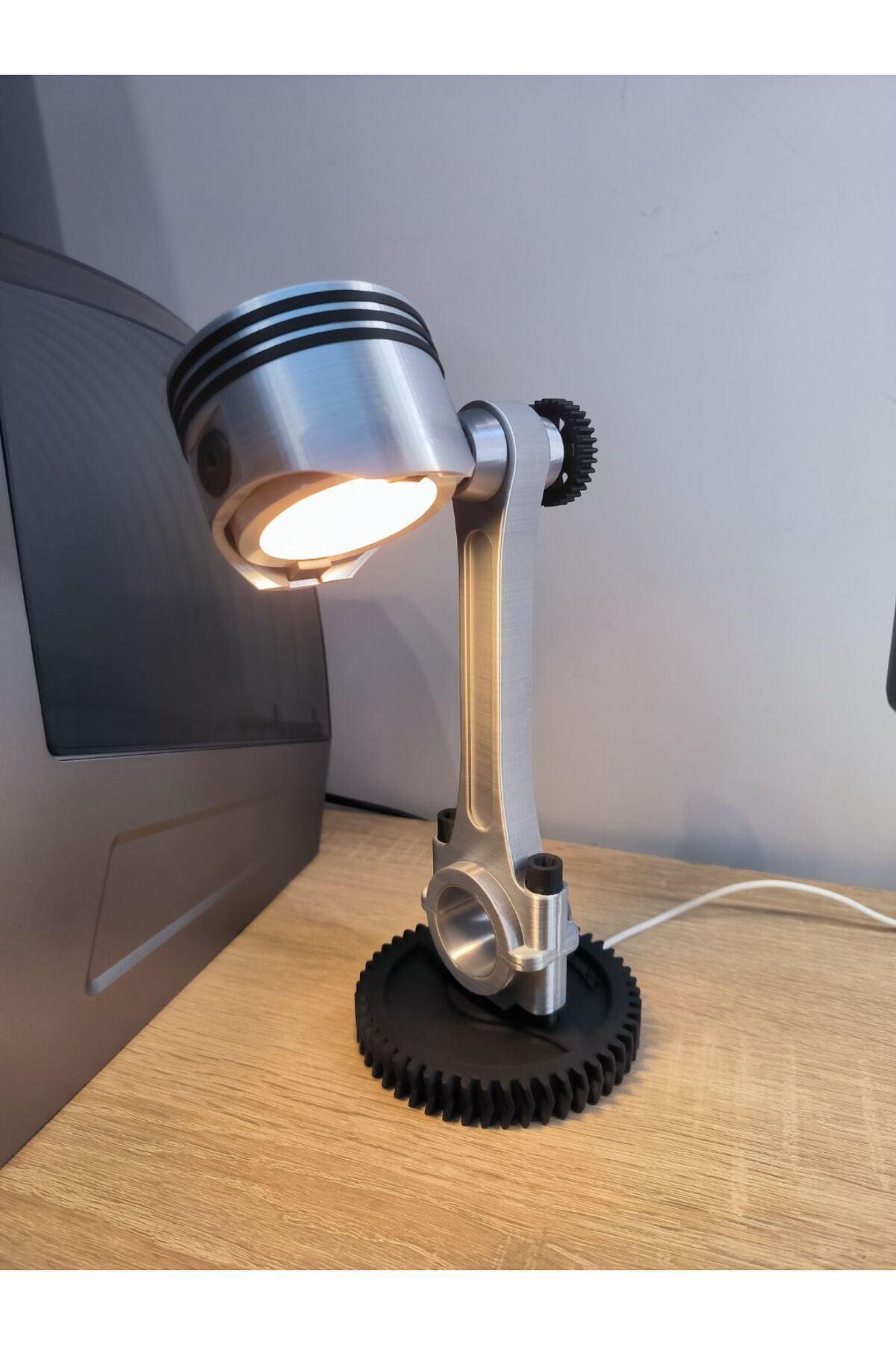 Sdesignx Piston Şeklinde Gece Lambası