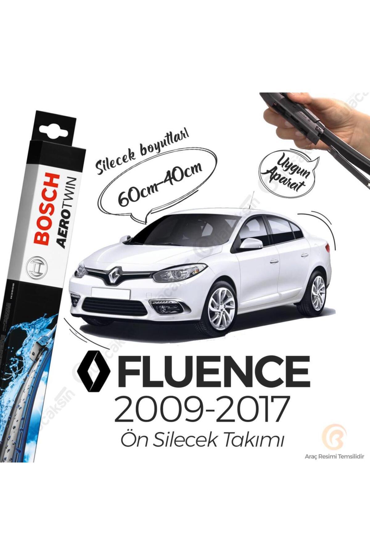Bosch Aerotwin Muz Silecek Takımı Renault Fluence 2010-2017 ile uyumlu
