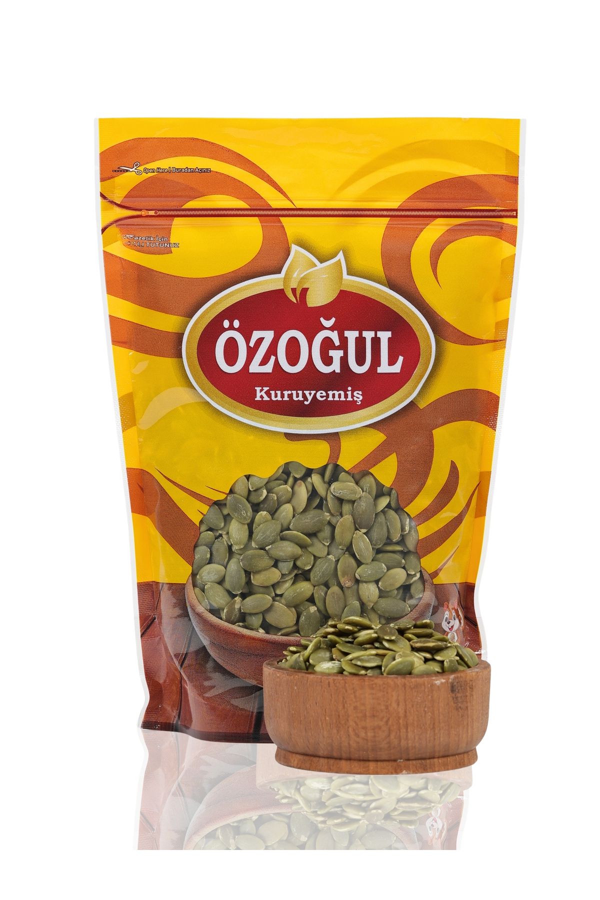 özoğul kuruyemiş Kabak Çekirdeği Içi(ÇİĞ)- 1 Kg