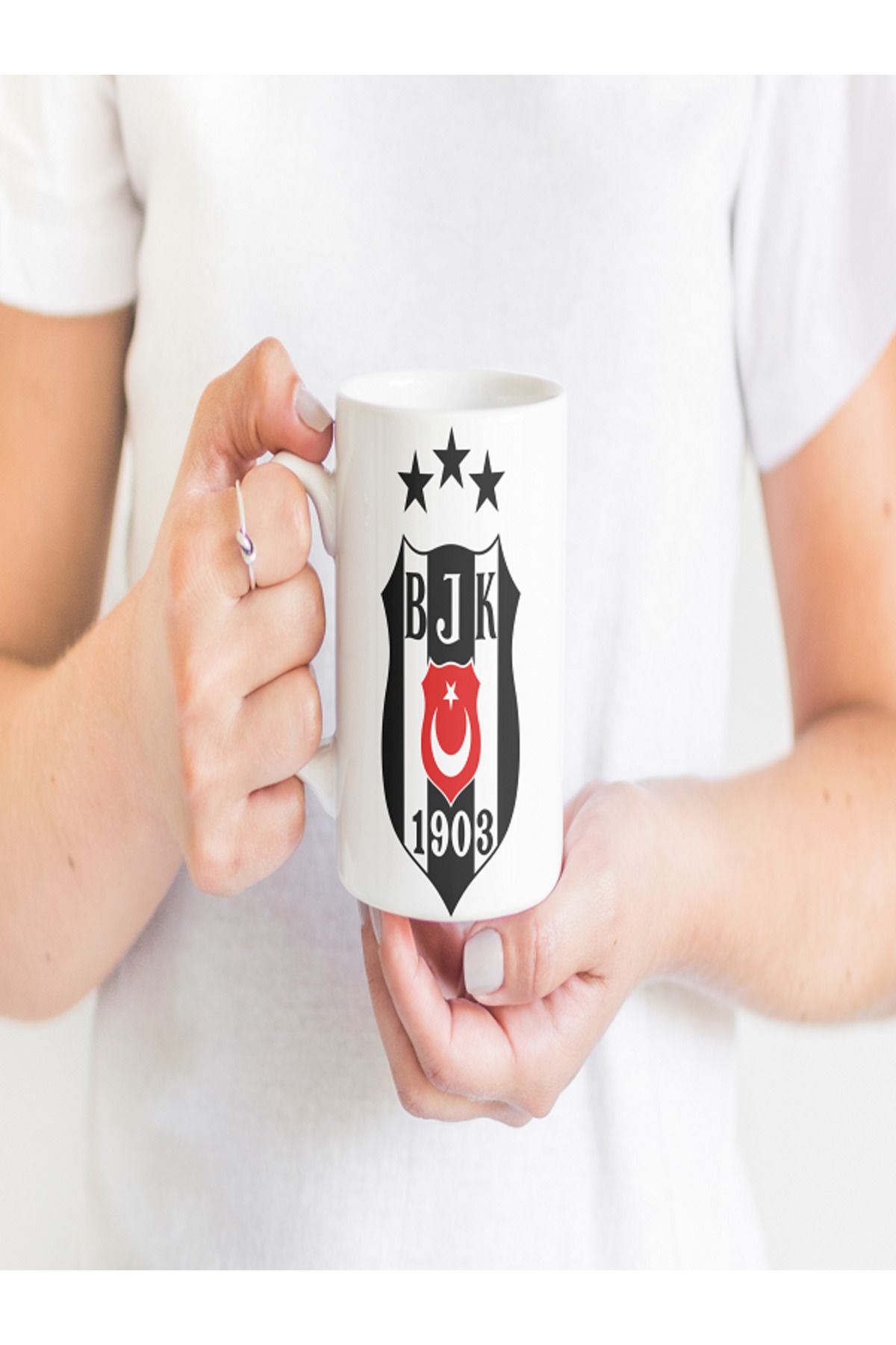 BERFA STORE Beşiktaş Armalı Kupa Bardak