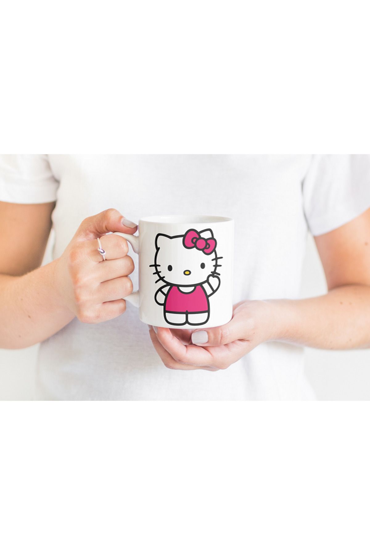BERFA STORE Hello kitty baskı kupa bardak