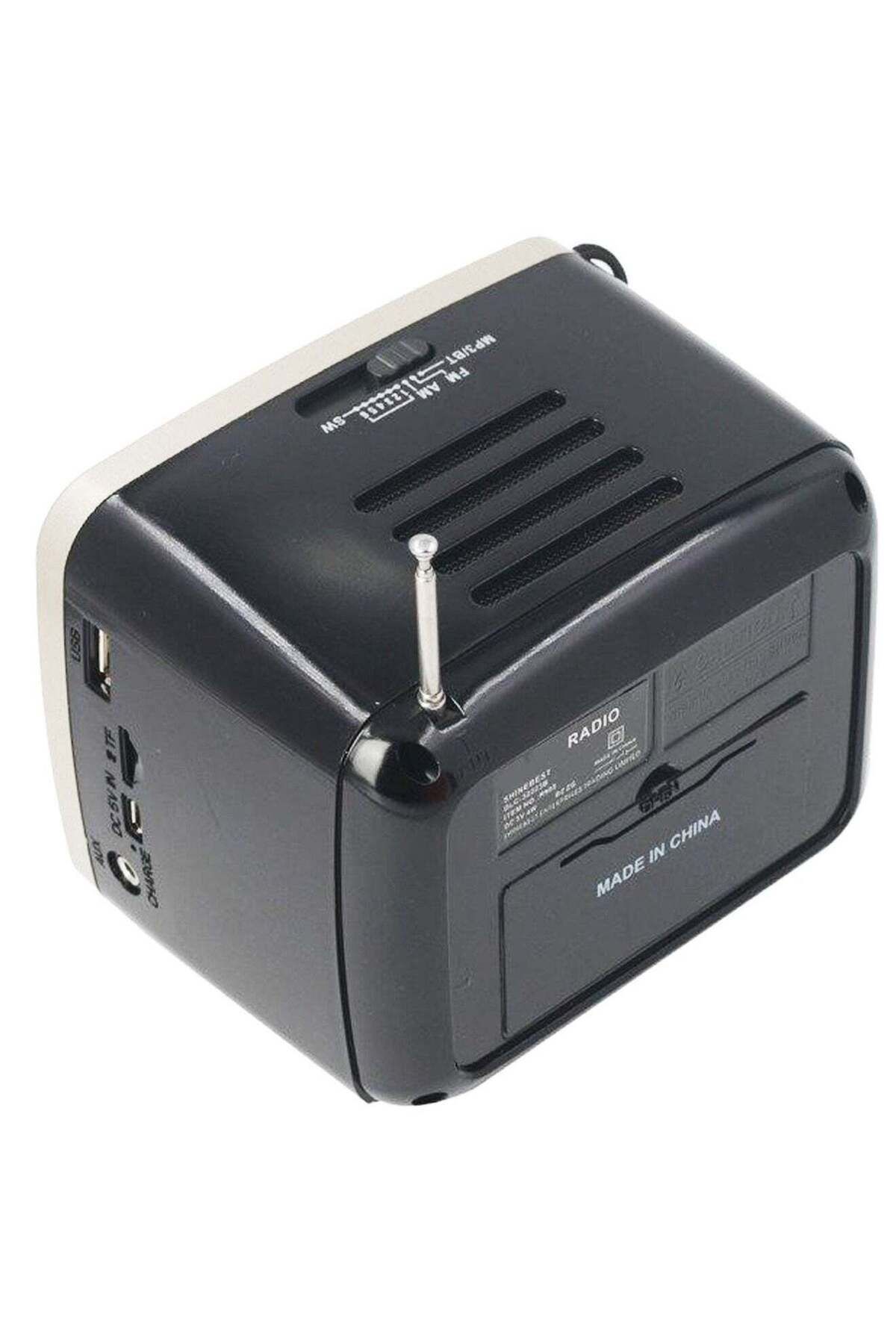 Micro Plus-Microplus Multifunctional Portable Bluetooth Radio with USB-SD-FM-AUX-TF -Rechargeable Function PS-4 5