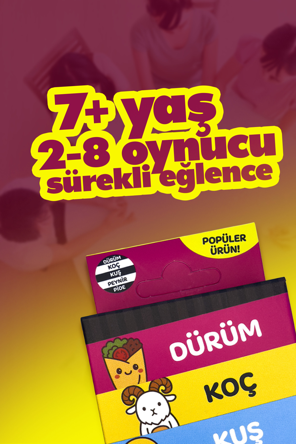 Molfy Çabuk Reflex Kutu Oyunu Dürüm Koç Kuş Peynir Pide Kart Oyunu Oyun Parti Eğlence Aile Arkadaş Oyunu fotoğrafı 7 (önizleme)