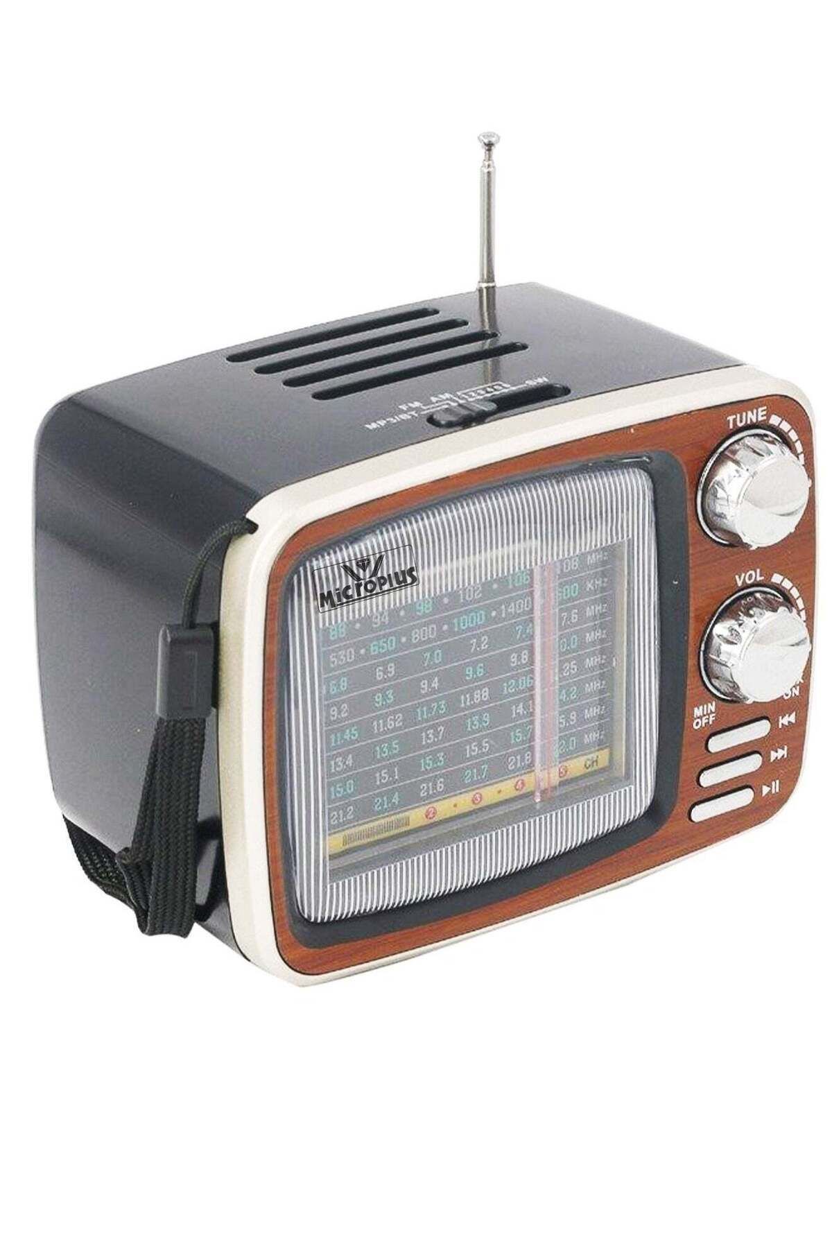 Micro Plus-Microplus Multifunctional Portable Bluetooth Radio with USB-SD-FM-AUX-TF -Rechargeable Function PS-4 3