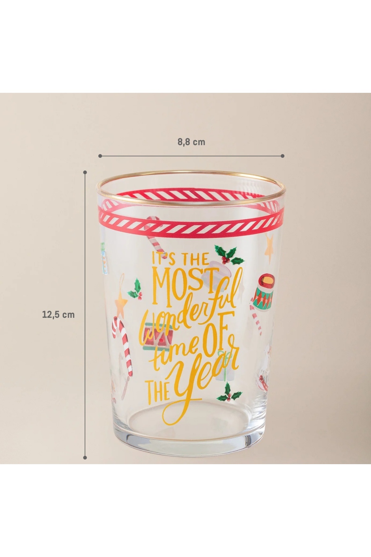 Madame Coco-Liora 4er-Set Softdrinkgläser - 510 ml 4