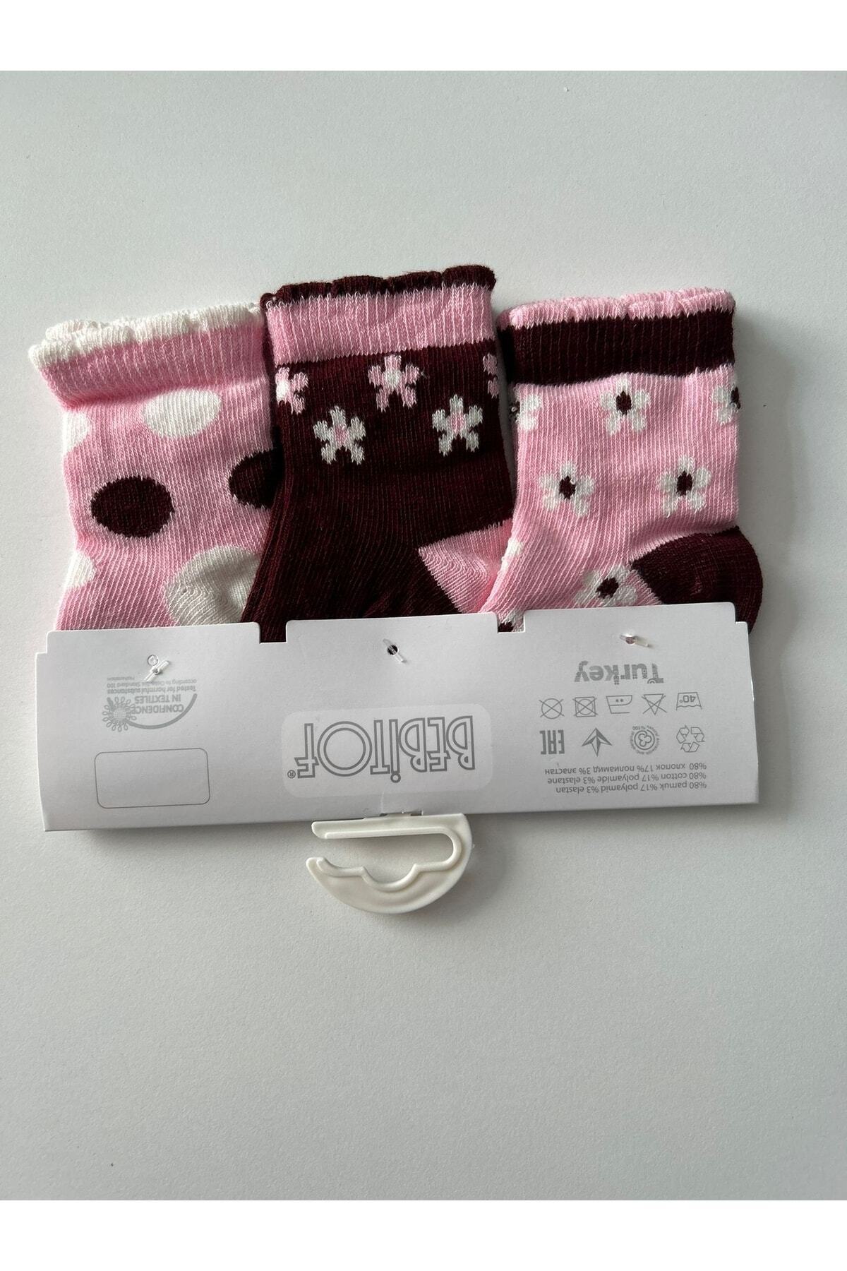 Bebitof Yenidoğan Kız Bebek Çorap fotoğrafı 2 (önizleme)