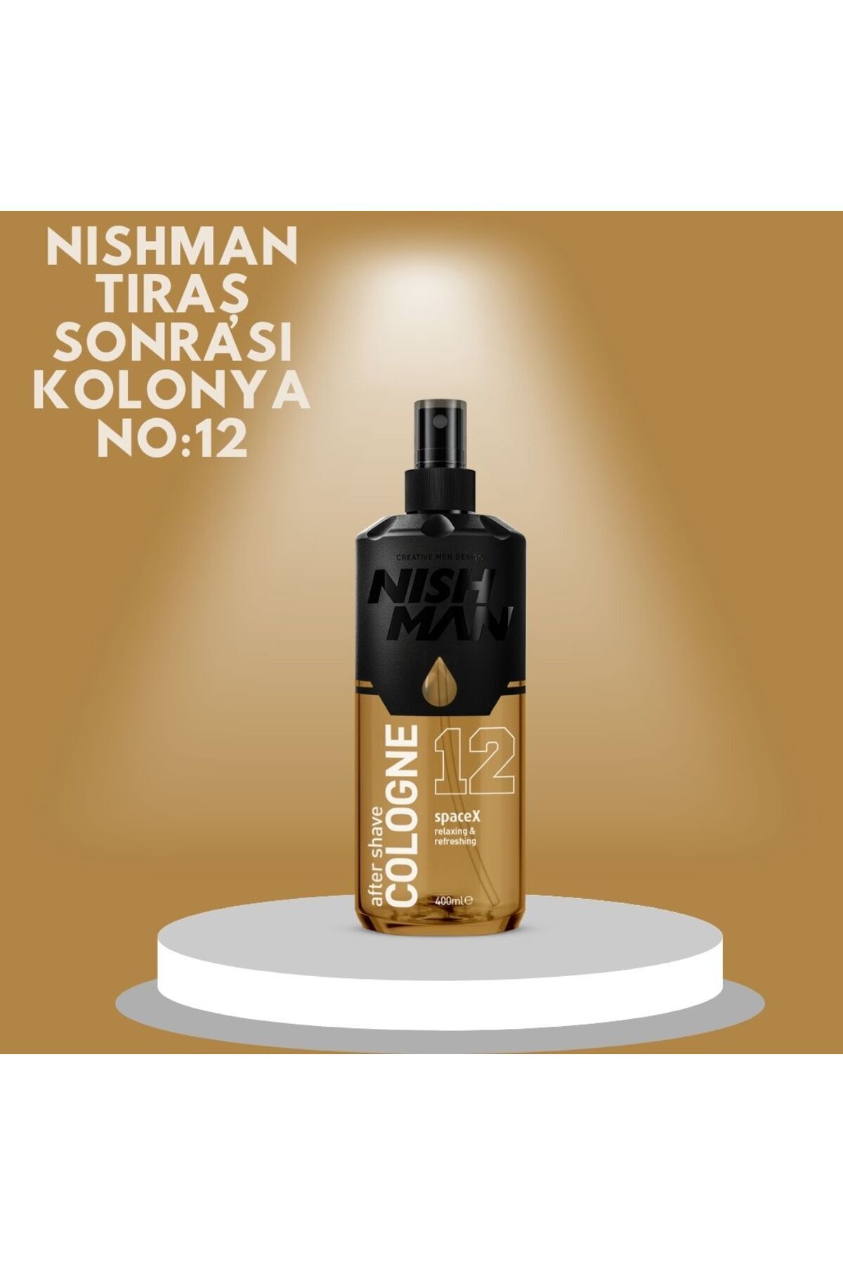 NISHMAN 12 Space X Tıraş Kolonyası / Special Edition 400 Ml