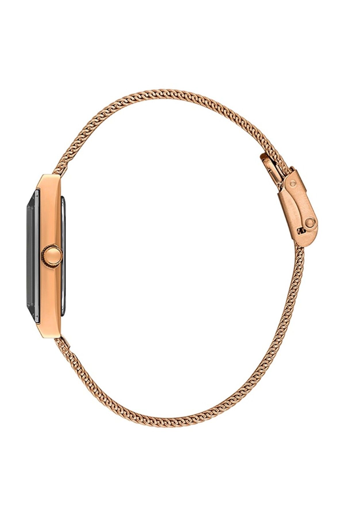 Essence-5 Atm Water Resistant D1213.490 Stone Design Mesh/Steel Cord Rectangular Dial Steel Case 3