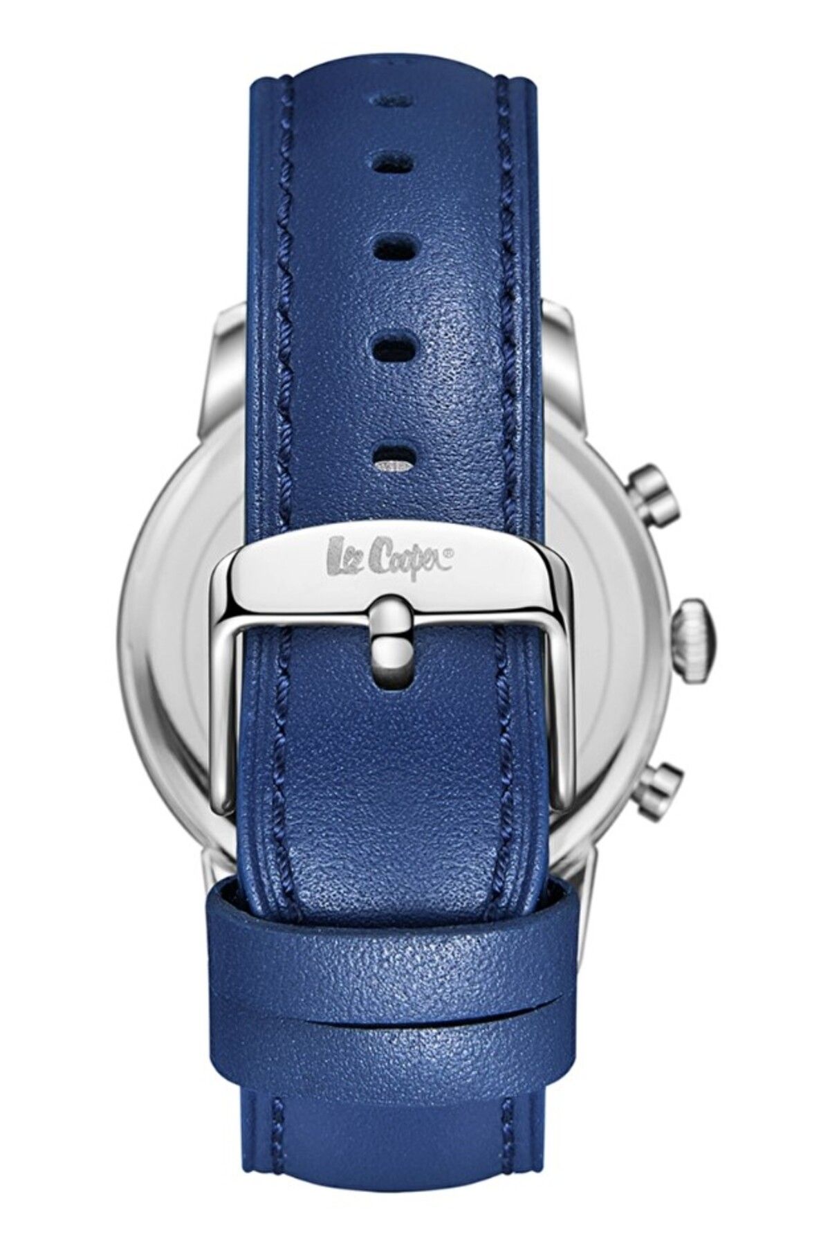 Lee Cooper-LC08085.399 Men Multi Function Display Watch & Leather Strap Dark Blue 5