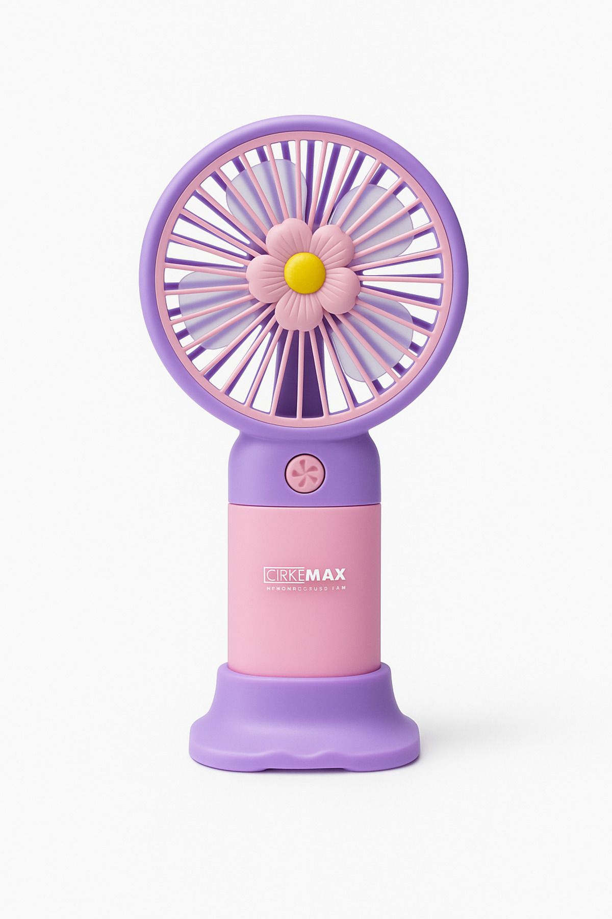 BGGTech Figürlü Mini Fan Şerjlı El Vantilatörü Taşınabilir Soğutucu