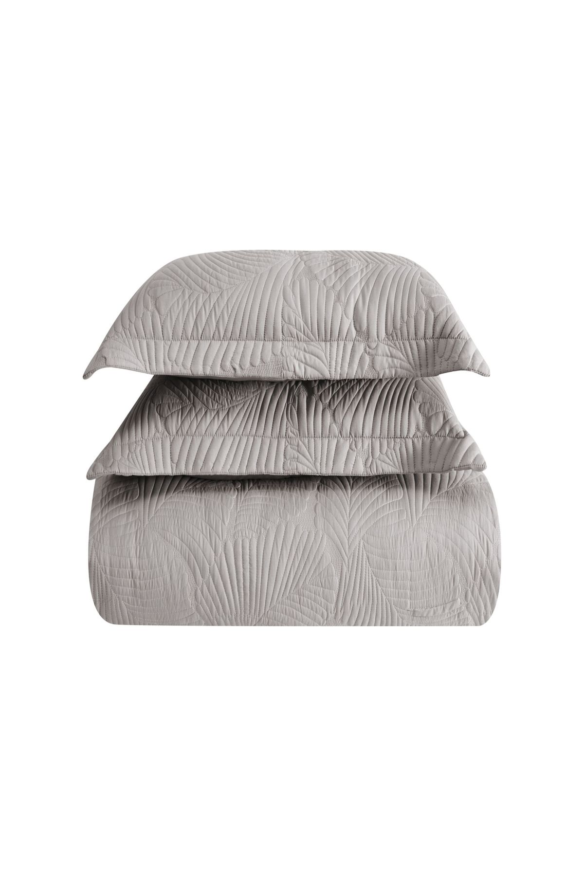 Linens-Leaf Mink Single Bedspread Set 3